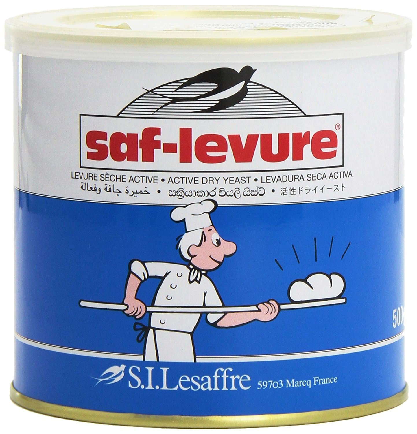 DCL Levure Active Dried Yeast, 500 g