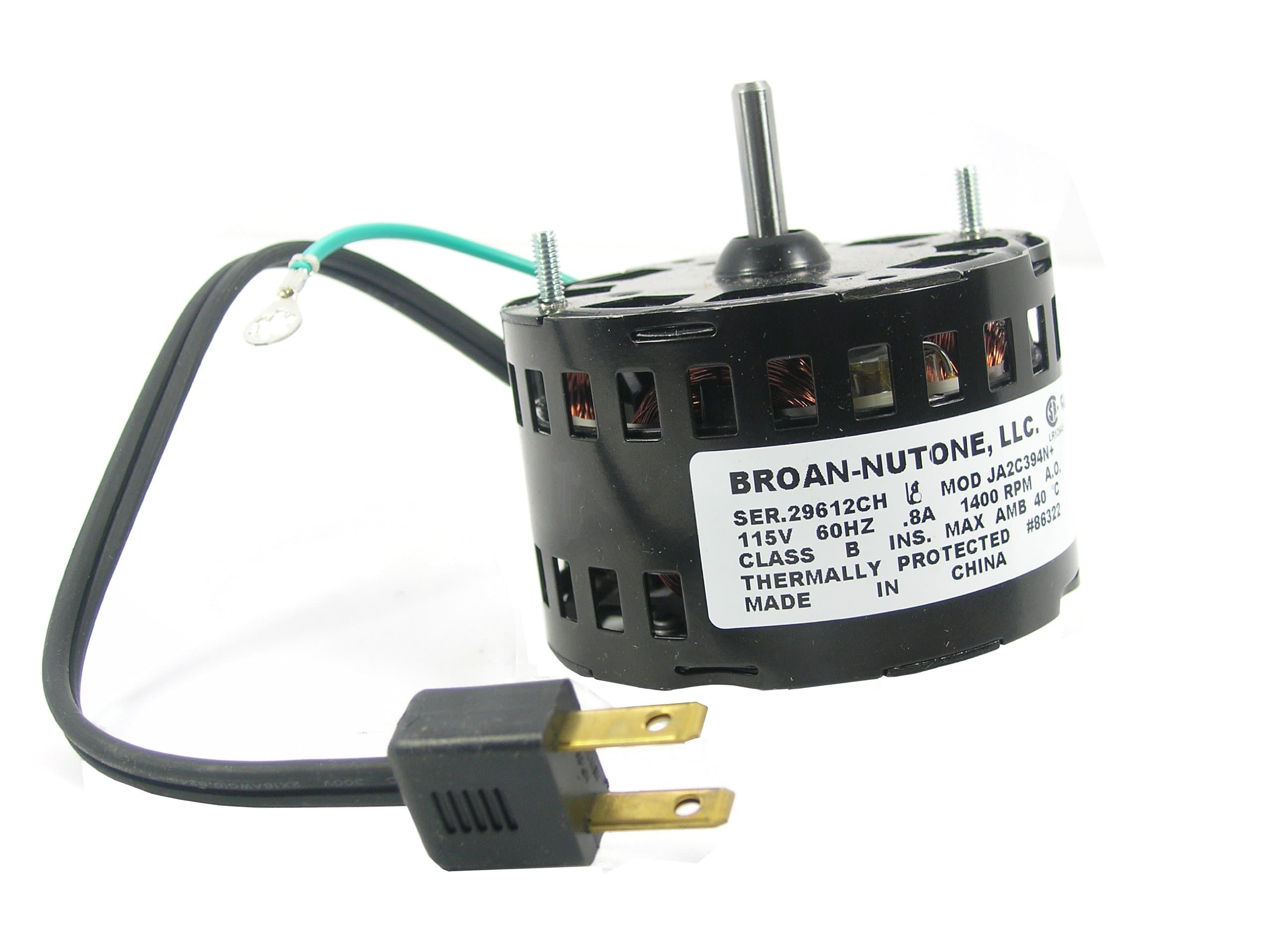 NuTone 86322000 Ventilation Fan Motor