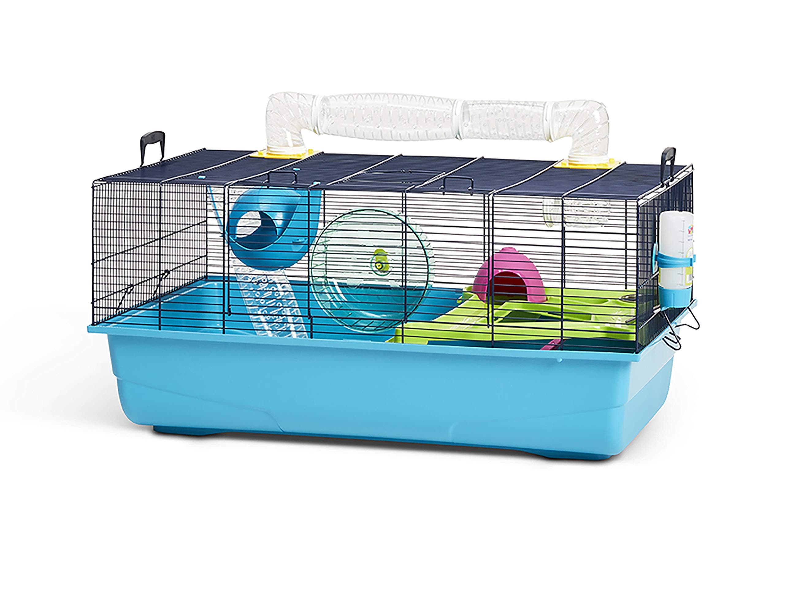 Nobby Savic Sky Metro Extra Larger cage for Hamsters, Mice and Other Small Animals with Hideaway, Exercise Wheel and other Accessories