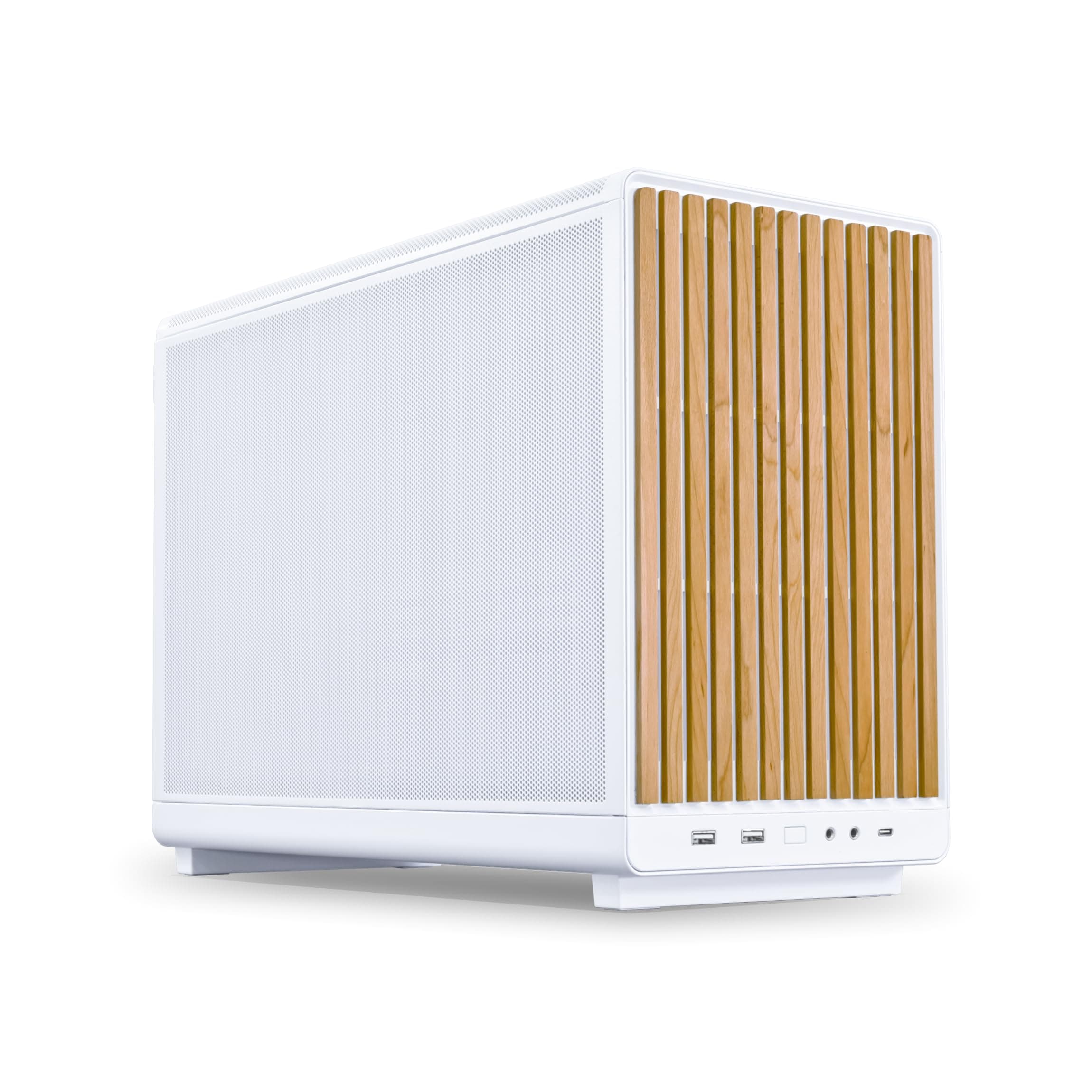 Lian Li A3-mATX MD Micro-ATX PC Case - White with Modular Design and High Airflow Support