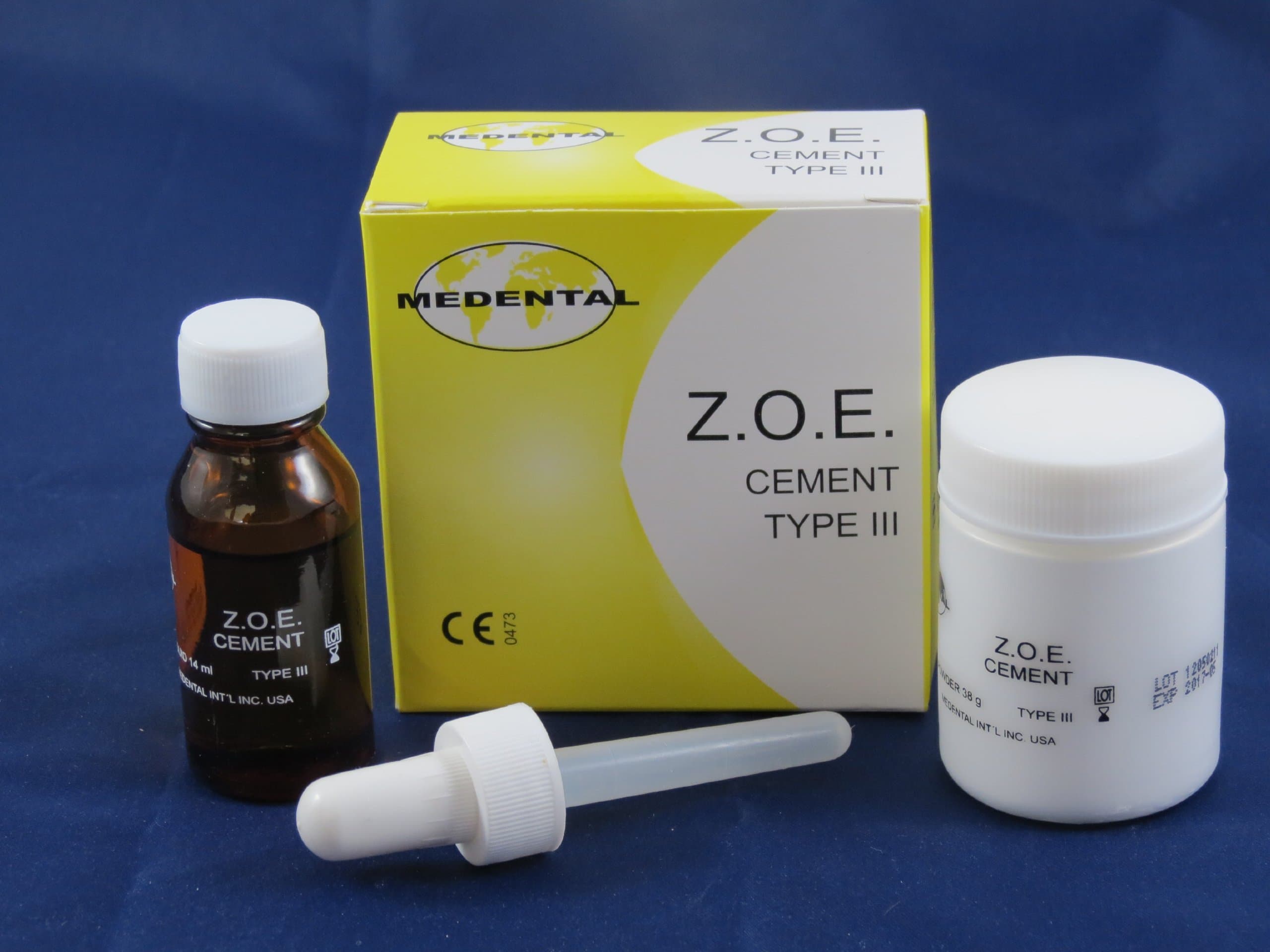 Dental Cement Z.O.E Type III Kit MEDENTAL