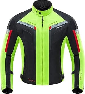 Motorcycle Jacket Motorbike Biker Waterproof Jackets Windproof Full Body Protective Gear Armoured Summer Winter for Men
