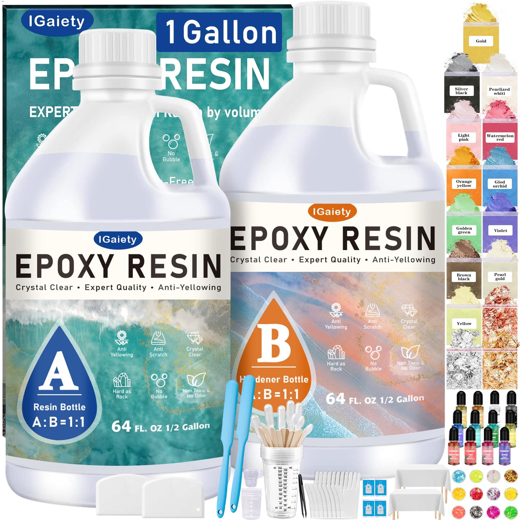 Epoxy Resin Kit 1 Gallon