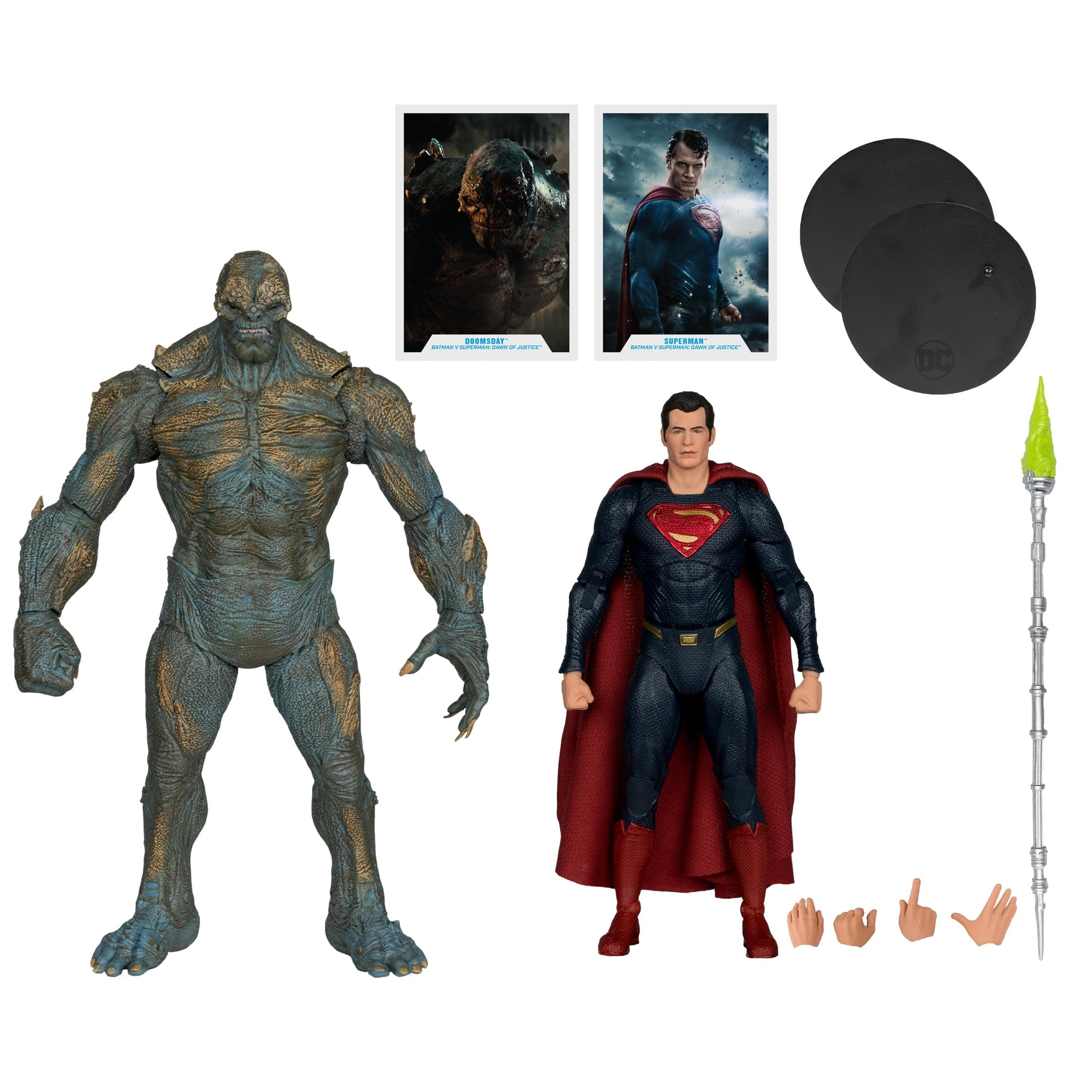 DC Multiverse Doomsday & Superman 2pk (Batman V Superman: Dawn of Justice) 7in Action Figure