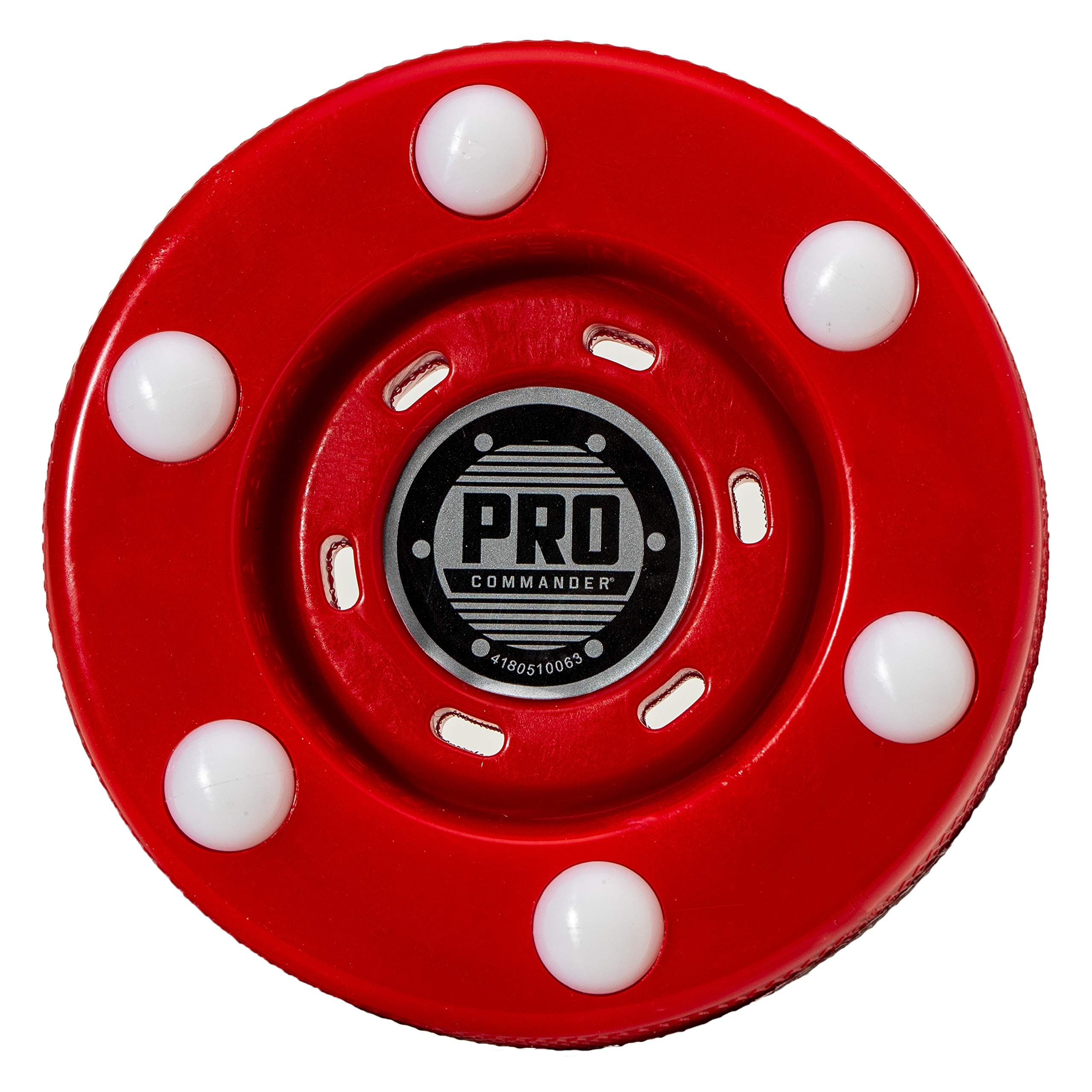 Franklin Sports NHL Pro Commander Puck Red