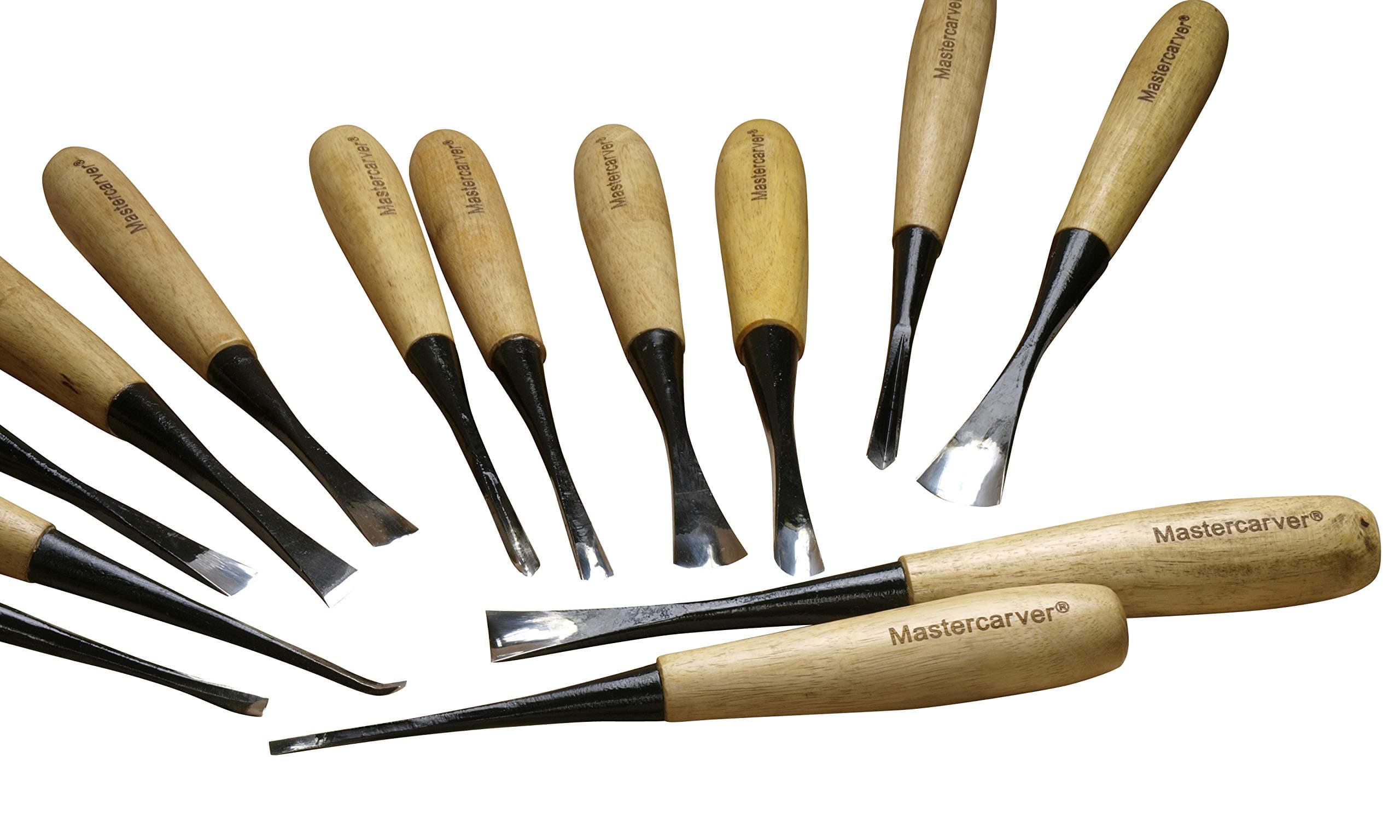 MASTERCARVER 13-piece Carbon Steel carving set