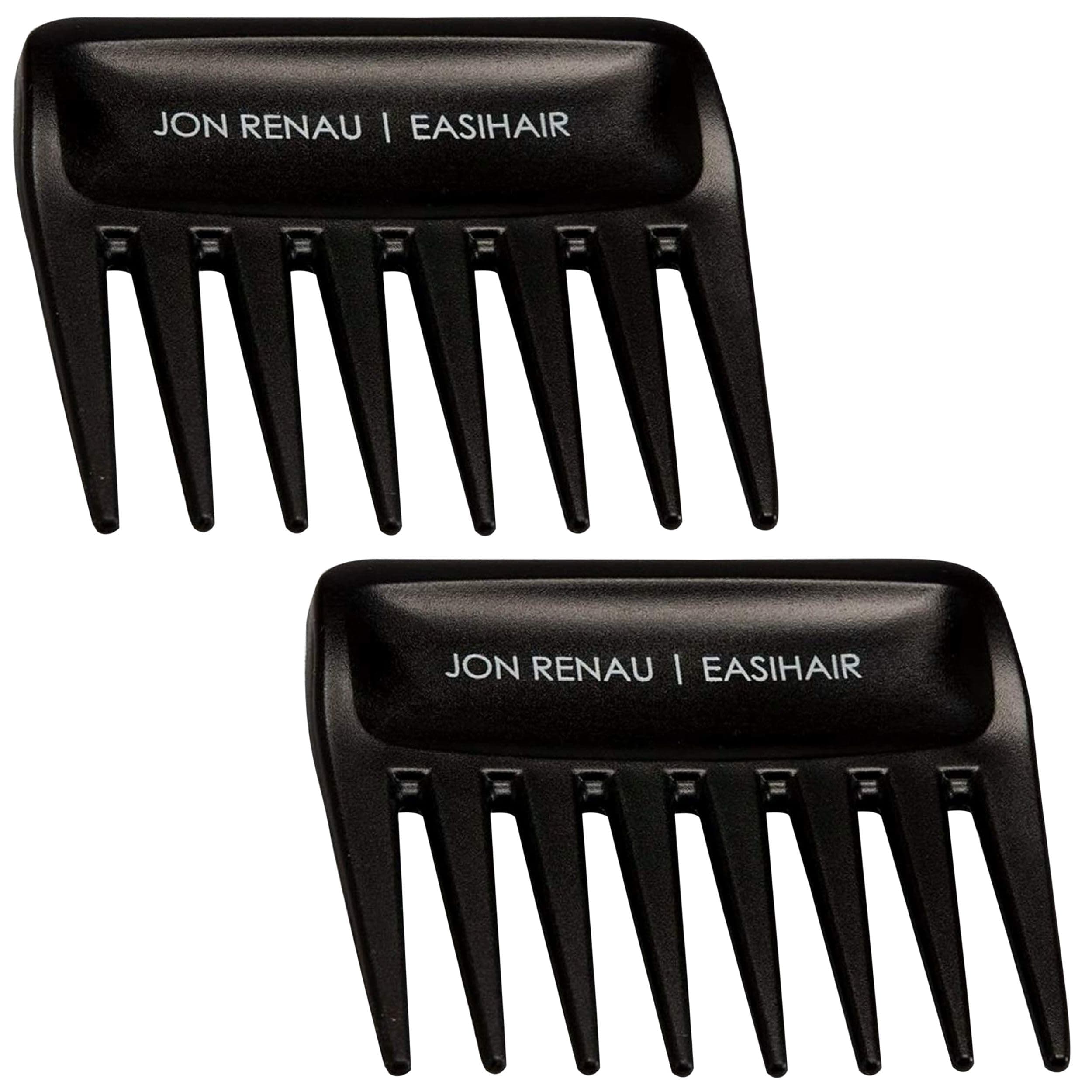 Jon Renau, Set of 2 Wide Tooth Combs by Jon Renau for Synthetic, Heat Friendly HD Fiber and Human Hair