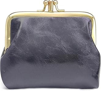 Coin Purse, Kiss Lock Coin Purse for Women, Large Capacity Coin Pouch,Vintage Change Purse Cute Car Coin Holder for Women (3-Black)