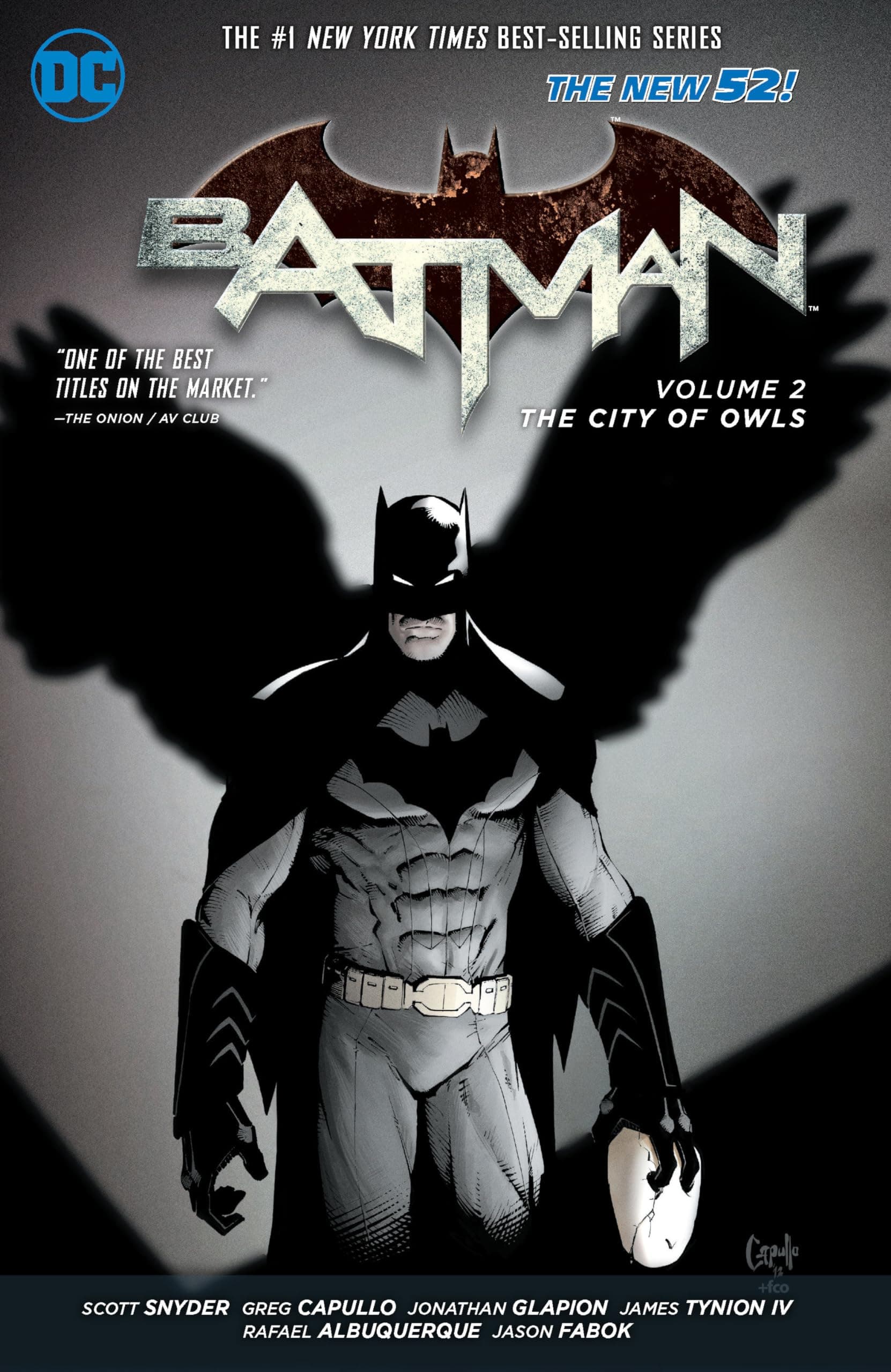 Batman Volume 2: The City of Owls TP (The New 52)