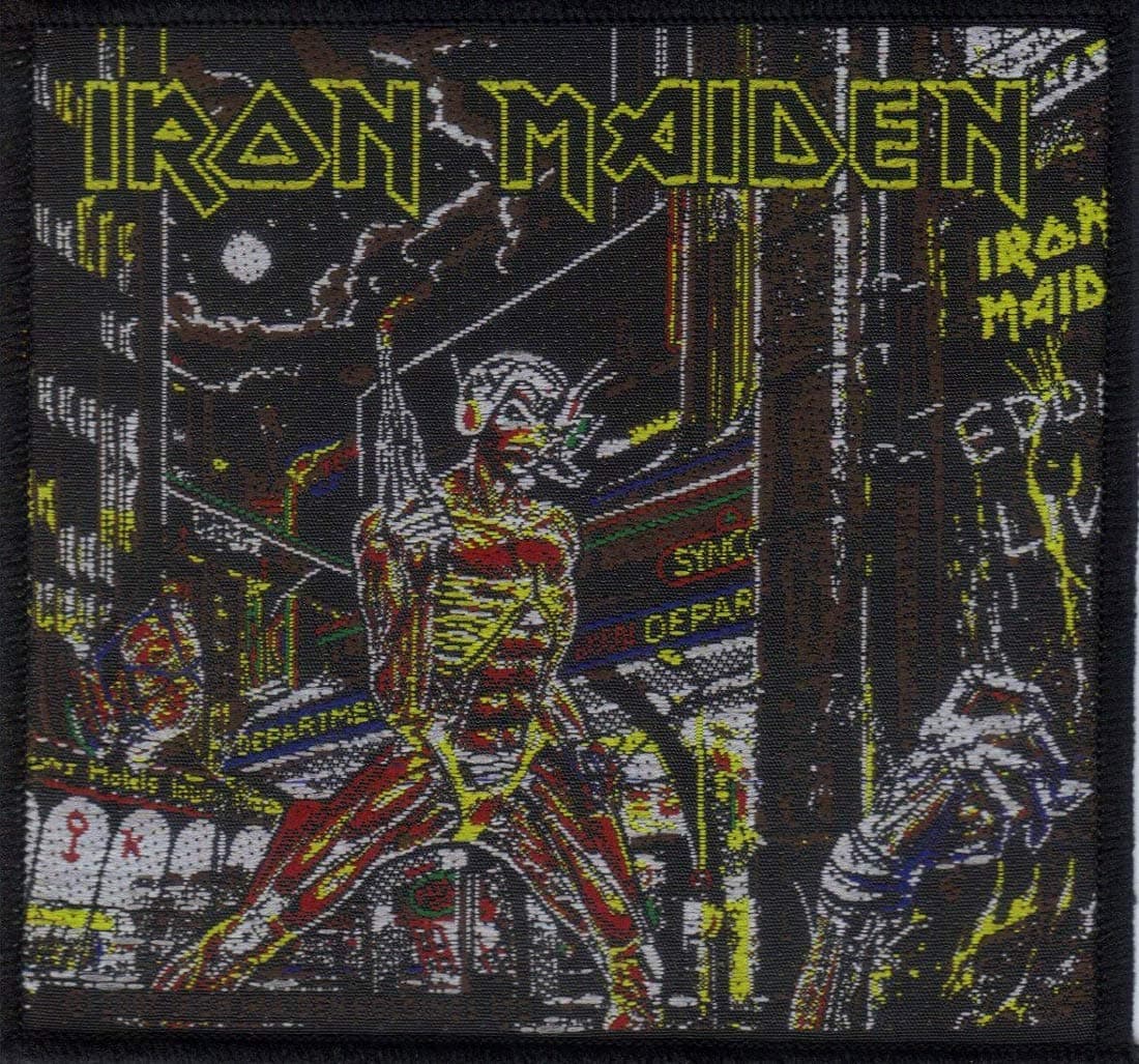 Klicnow Iron Maiden - Somewhere in Time Patch 10 X 9.5CM (4" X 3-3/4")