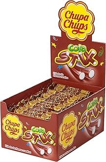 Cola Stix, Fondant Filled, Chewy Party Sweets, Suitable for Vegetarians - Bulk Box Of 150 Sticks