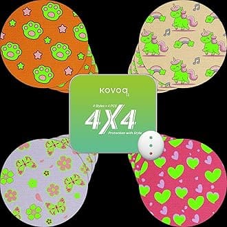Glow-in-The-Dark Dexcom G7 Over Patches Waterproof, 16 Pack GlowArmor Dexcom G7 & Stelo Adhesive Patches with Hard Cover, Reduce Compression Lows Shockproof Up to 14 Days (Glow Butterfly)