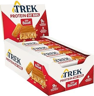 TREK High Protein Bar - Biscoff - 50g x 16