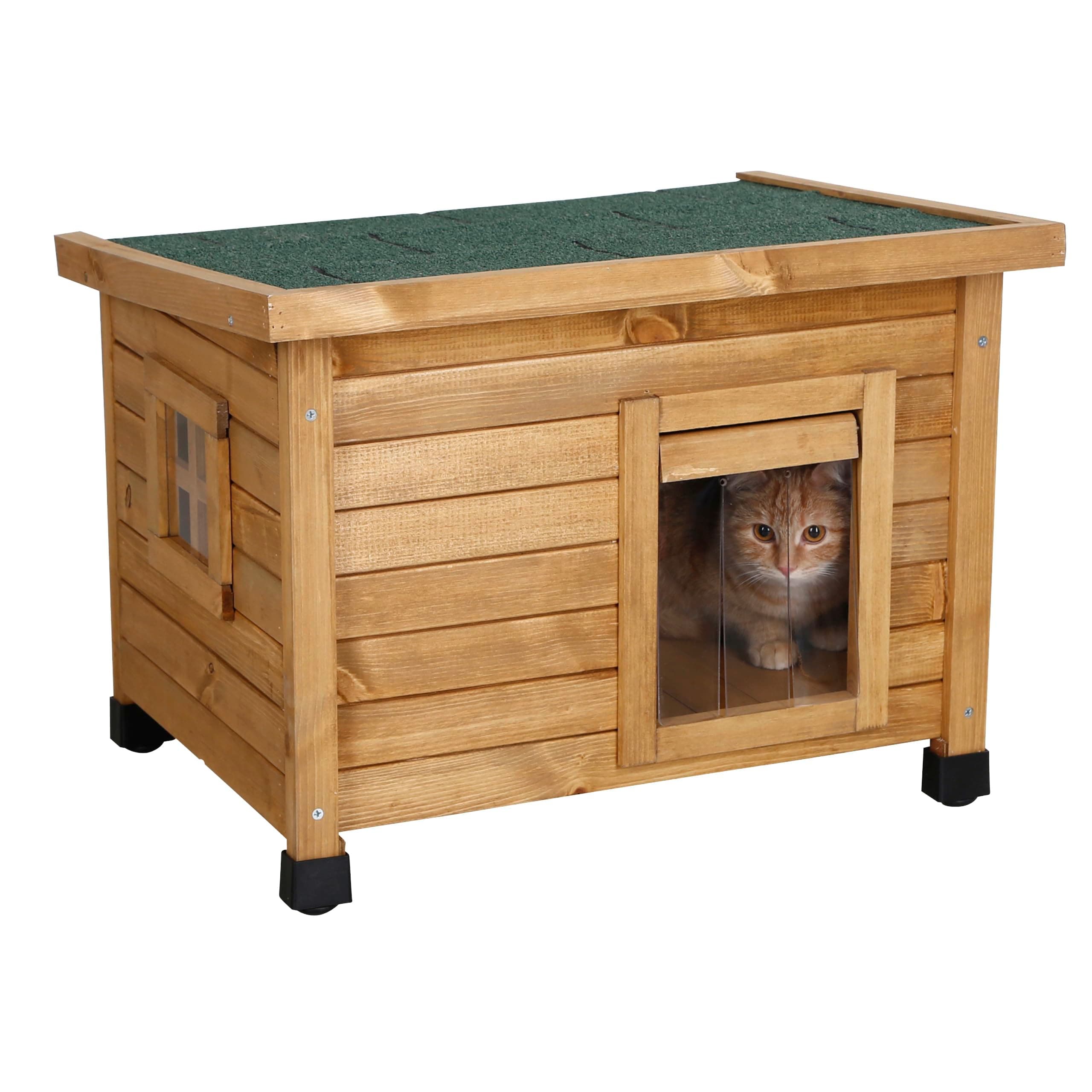 Kerbl Pet Rustica Cat House, 57 x 45 x 43 cm