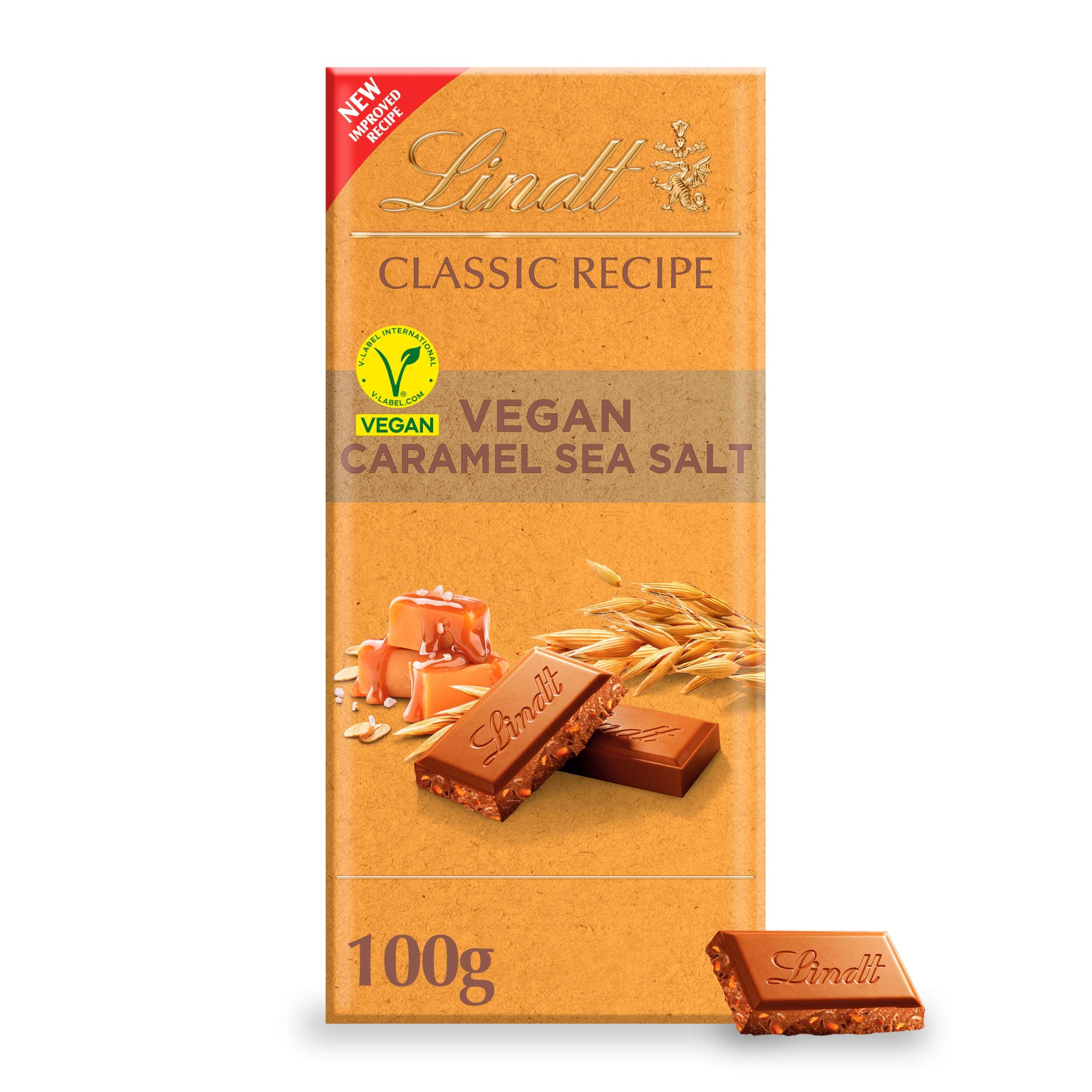 Lindt Classic Vegan Sltd Crm 100g Piece