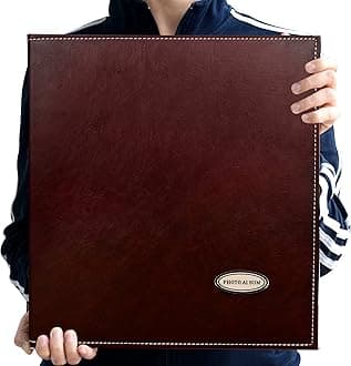 - Self-Adhesive Photo Album, Dust-free, glue free and waterproof Scrapbook Album, Family album, Leather Cover, Hand Made DIY Albums Holds 3x5, 4x6, 5x7, 6x8,8x10 photos