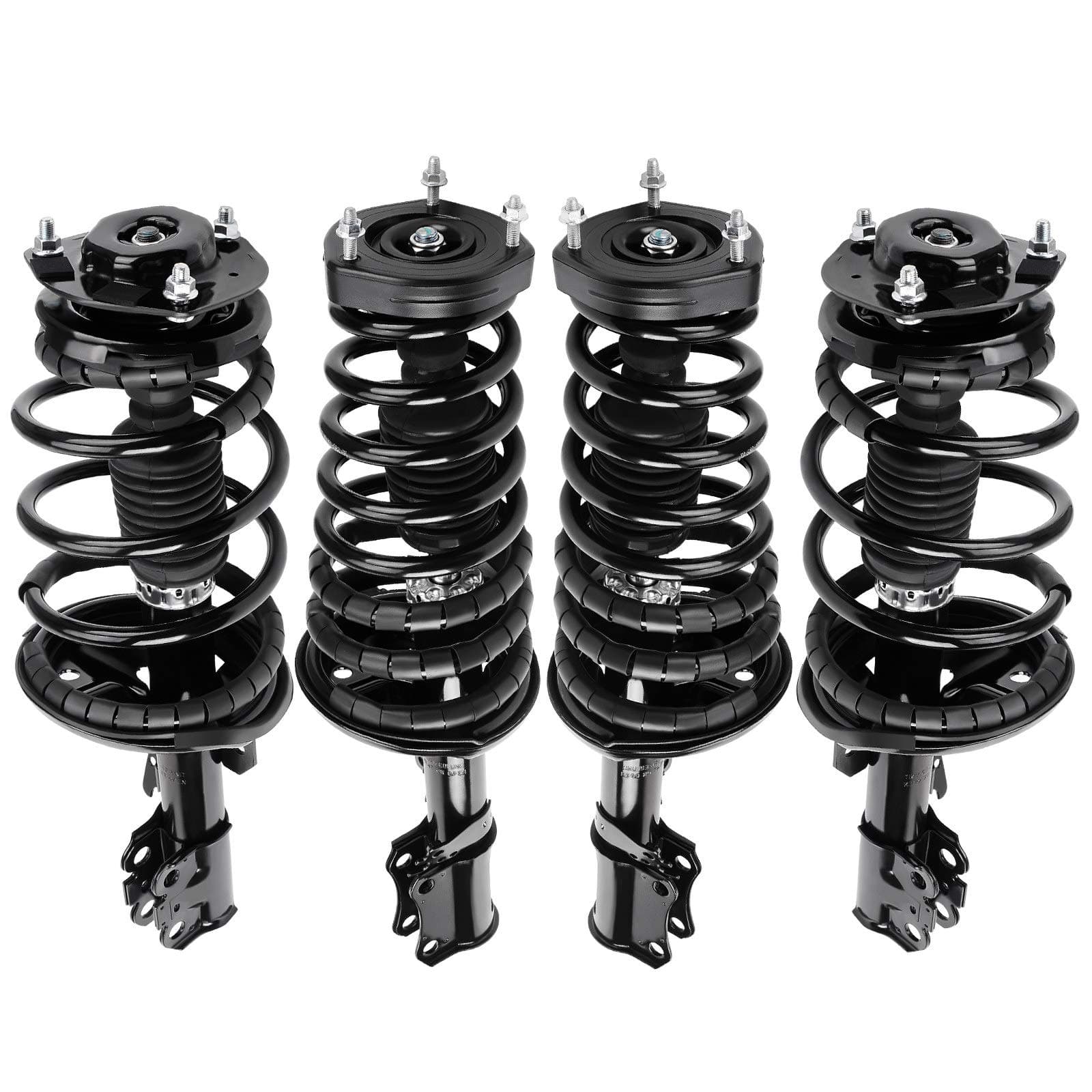 AUTOSAVER88 Complete Struts Front and Rear Coil Spring Assembly Compatible with 2002 2003 Lexus ES300 2002 2003 Camry 4pcs