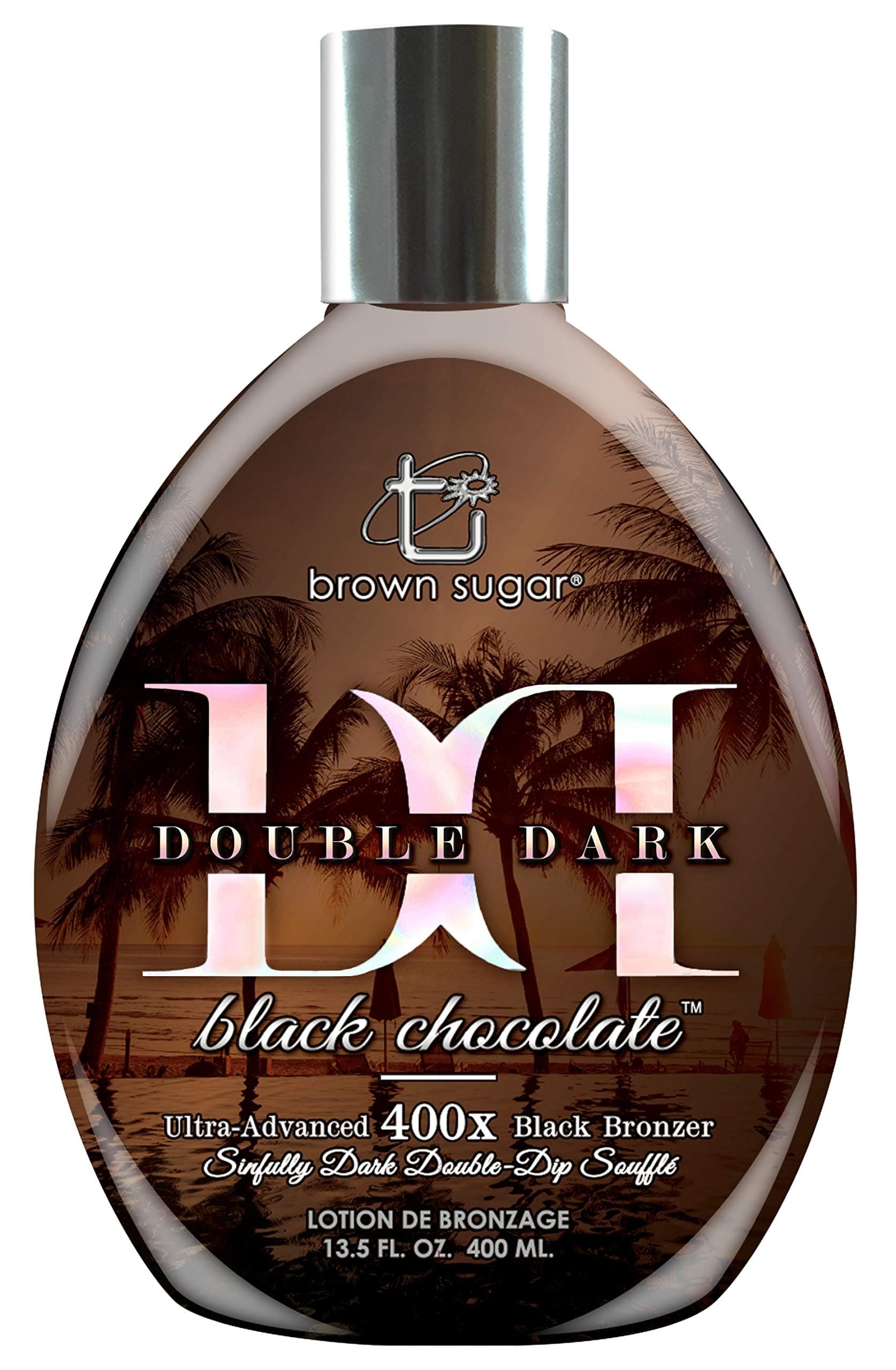Tan Inc Double Dark Black Chocolate Ultra-Advanced 400X Black Bronzer (400ml)