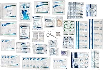 First Aid Kit Refill - 200 Piece - Extra Replacement Supplies for First Aid Kits, Loose Packed Restock Supply Pack