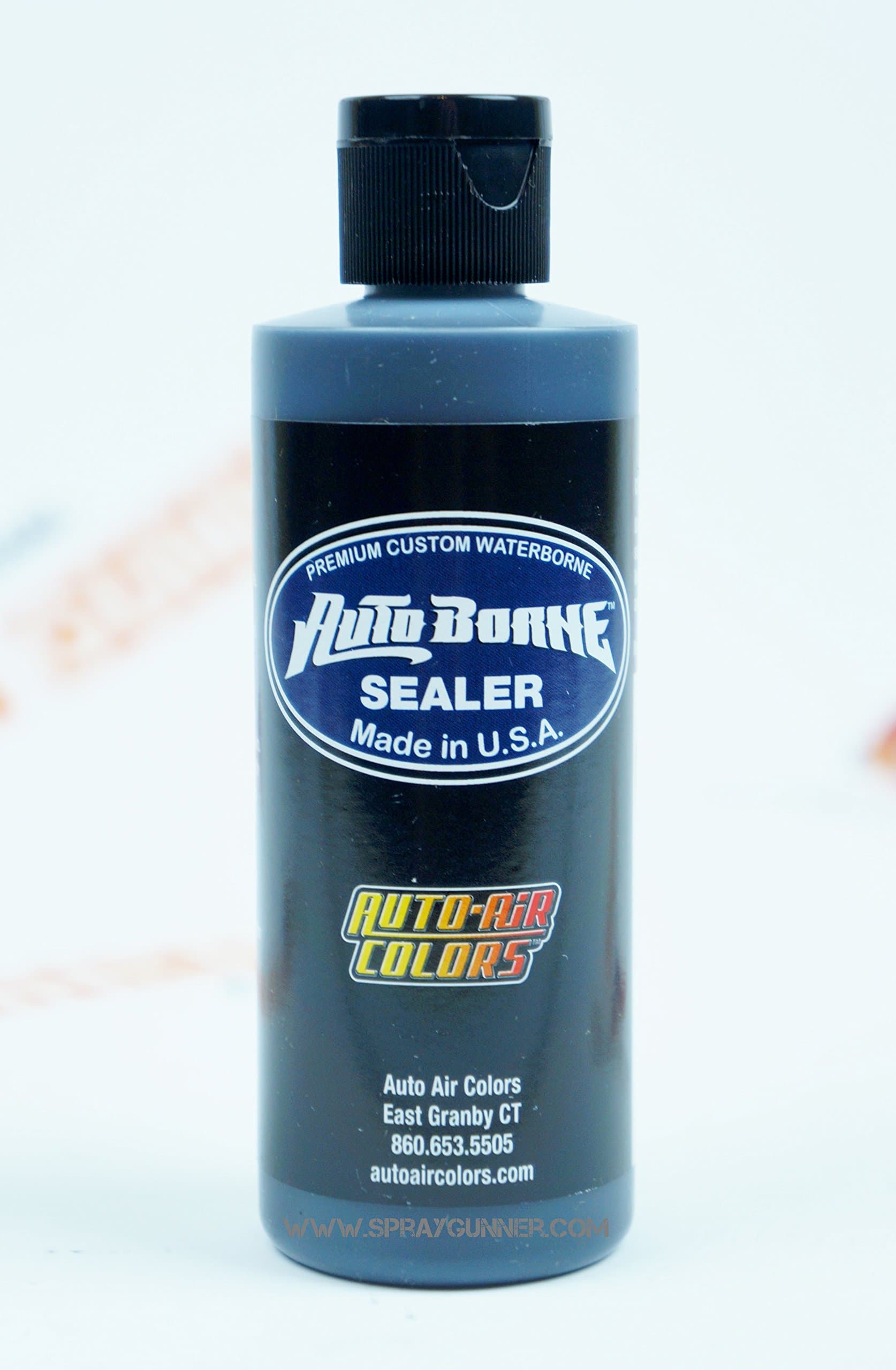 Createx Colors Auto-Air Auto Borne Sealer Black 6002 2oz Airbrush & Custom Paints. by SprayGunner