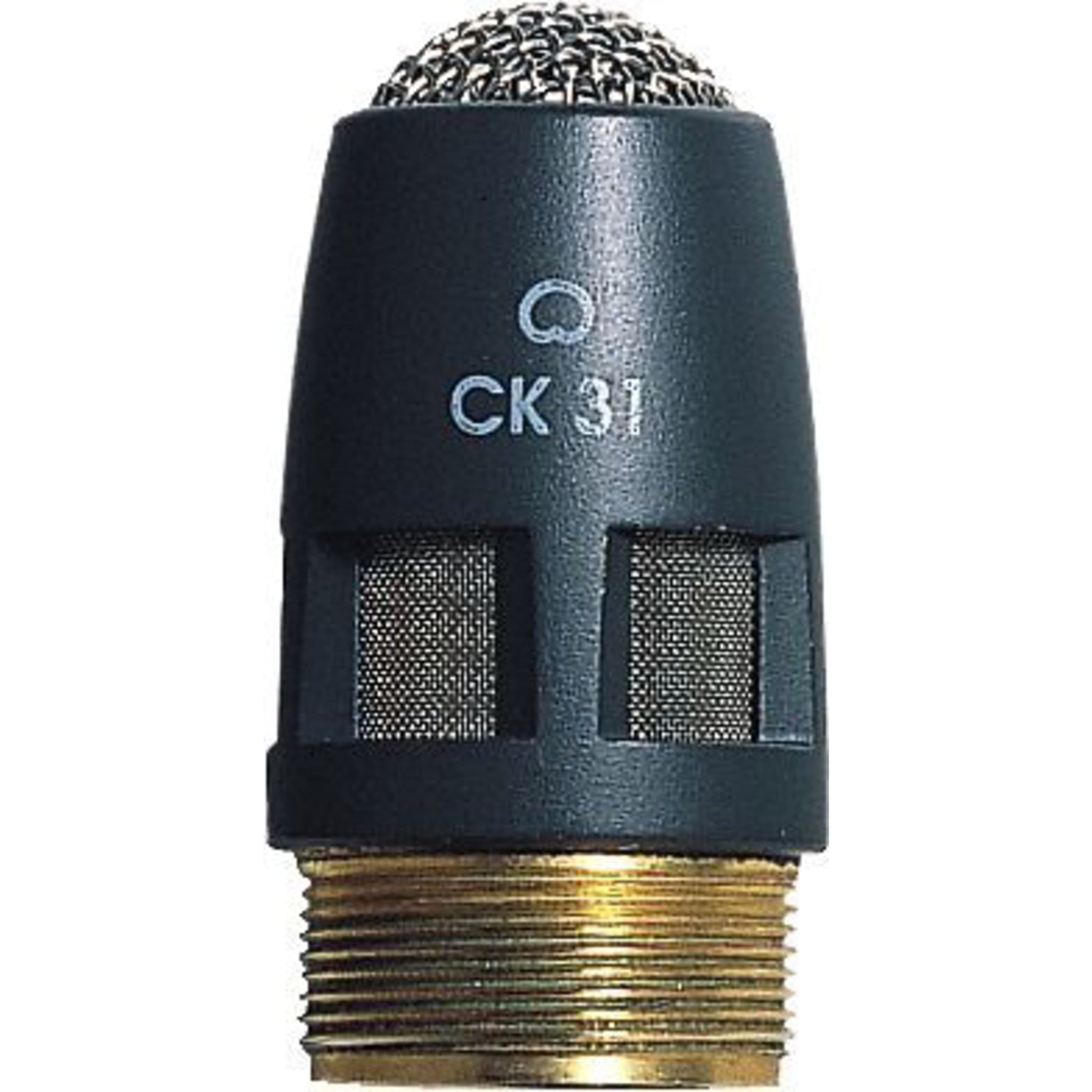 Pro Audio CK31 High-Performance Cardioid Condenser Microphone Capsule Rugged Design - Fits DAM Series