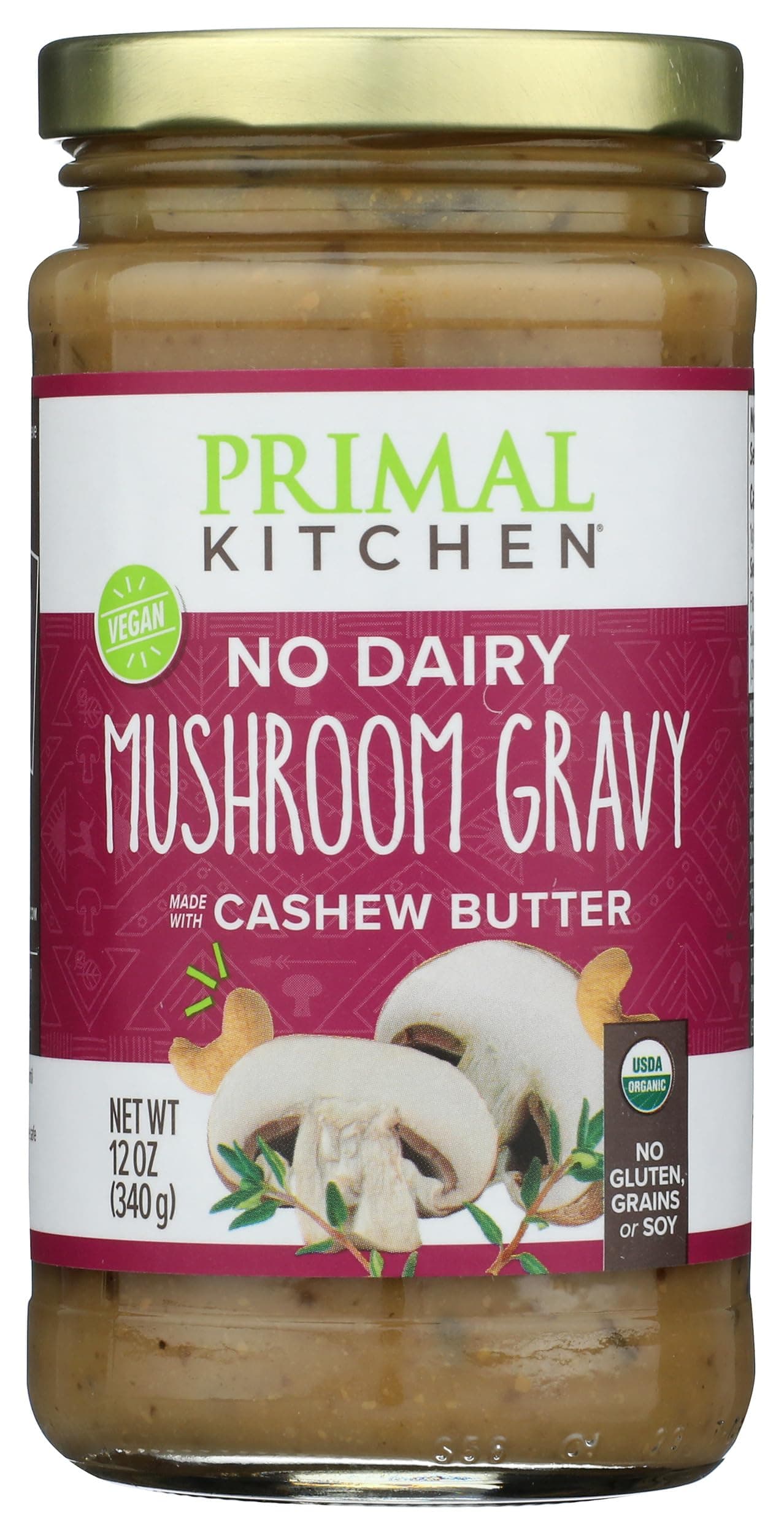 Organic Mushroom Gravy, 12 OZ