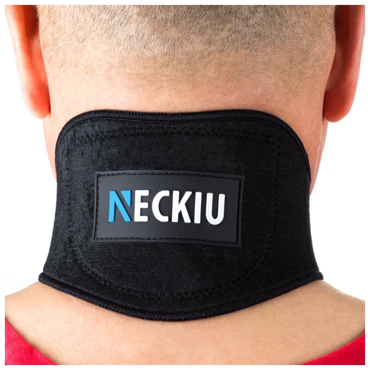 NECKIU Neck Support Brace with Self Heating Magnets (High-Heating)