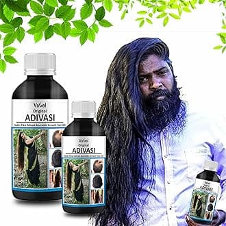 Original AADIWASHI hair oil original 125 ml, Karnataka Ayurvedic Hair Care AADIWASHI Herbal Hair Oil Made By Pure AADIWASHI Ayurvedic Herbs (Pack of 1)