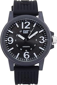 CAT WATCHES Men's Motion Analog Display Quartz Black Watch