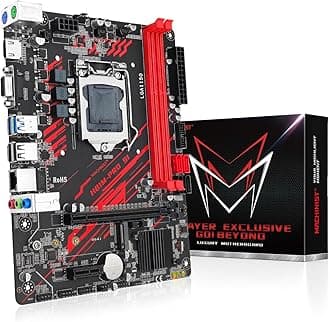 MACHINIST LGA 1150 Gaming Motherboard, H81 Micro ATX Intel 4th Gen for Desktop PC Support 1333/1600MHz DDR3 Dual Channel Max 16GB, i3 i5 i7/Xeon E3 V3 Processor, NVME M.2, SATA 3.0, H81M-PRO