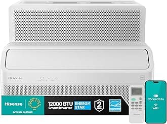 Hisense AWL1225TW1W Window Air Conditioner, 12,000 BTU, White
