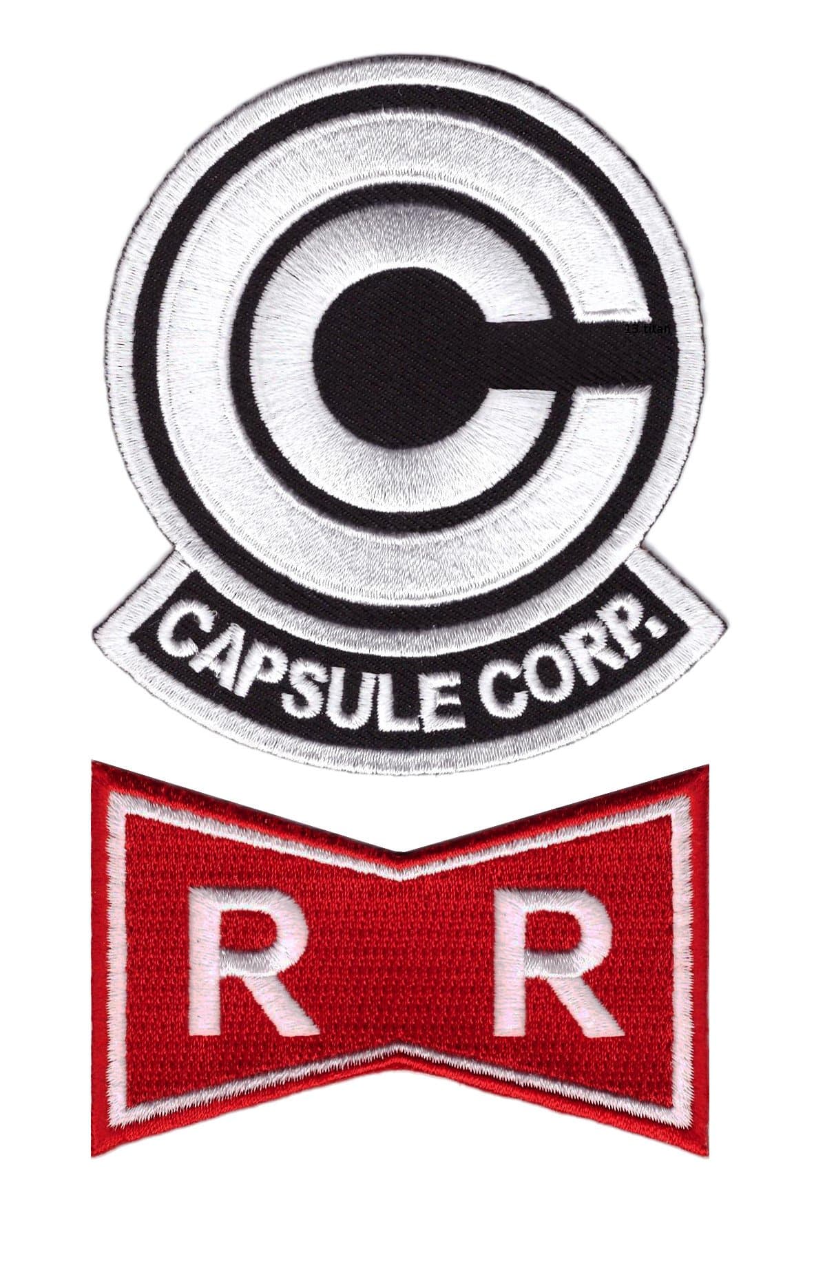 Dragon Ball Z Capsule Corp. + Red Ribbon Patch