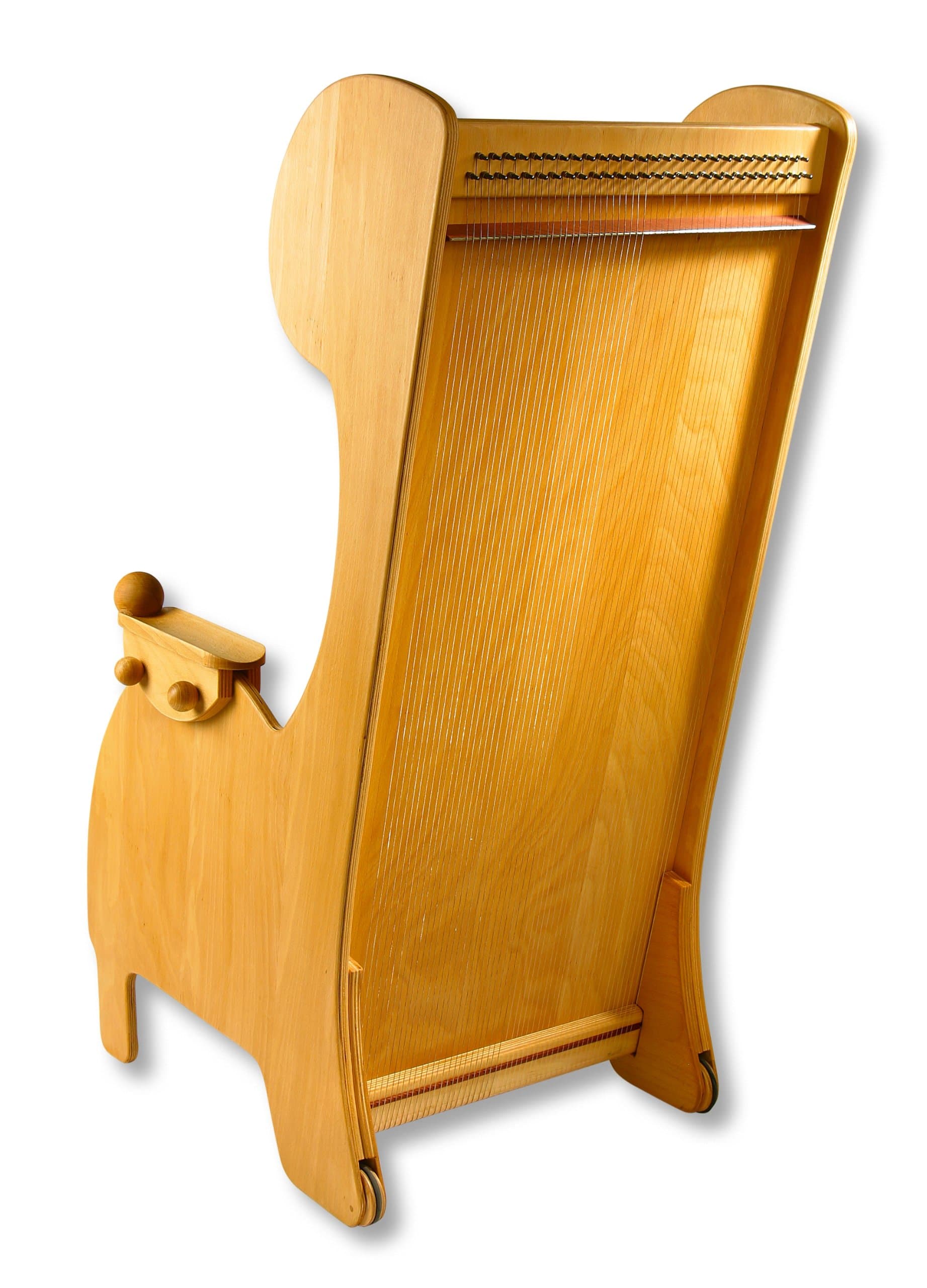 Sound chair with monochord