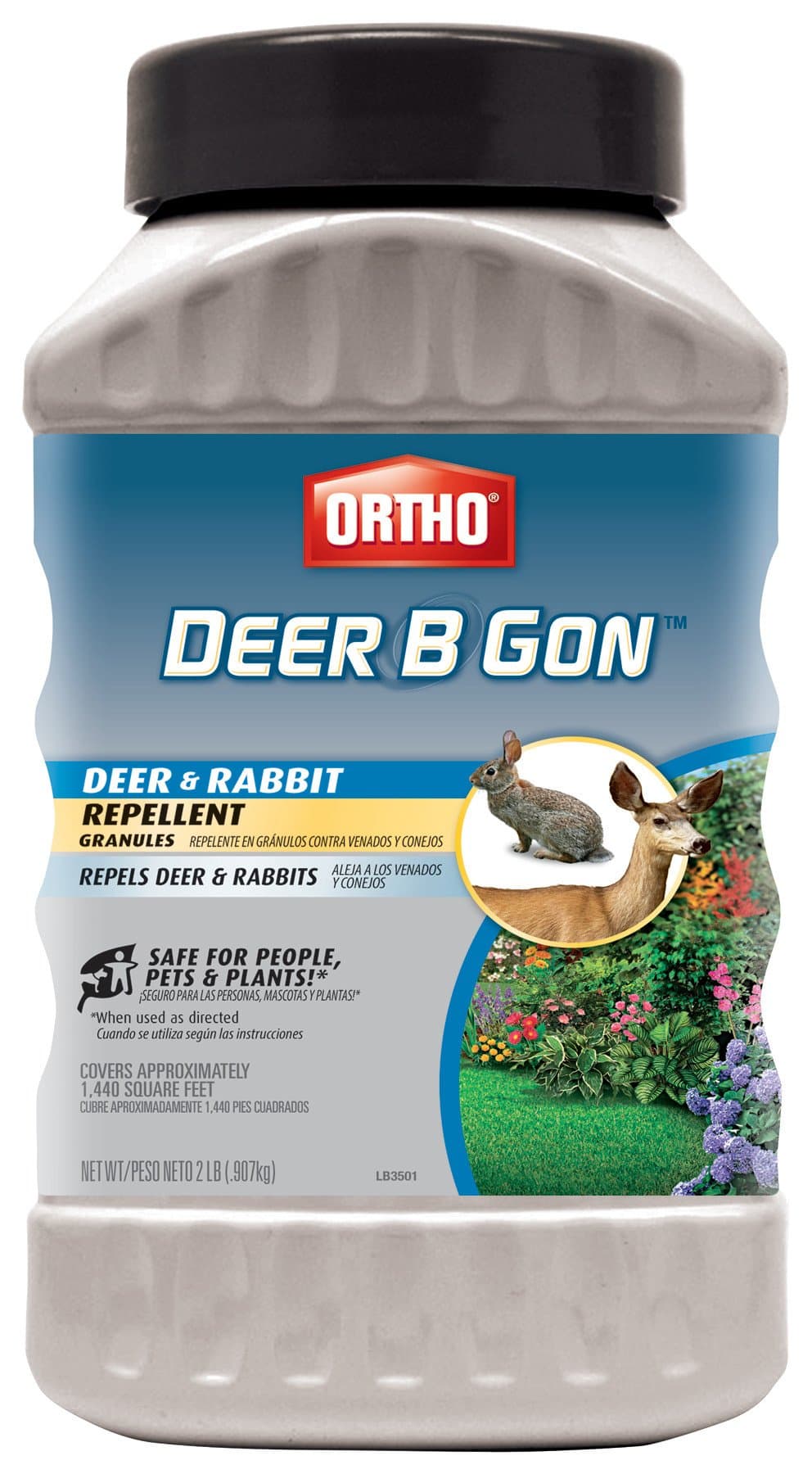 Ortho Deer B Gon Deer and Rabbit Repellent Granules, 2-Pound