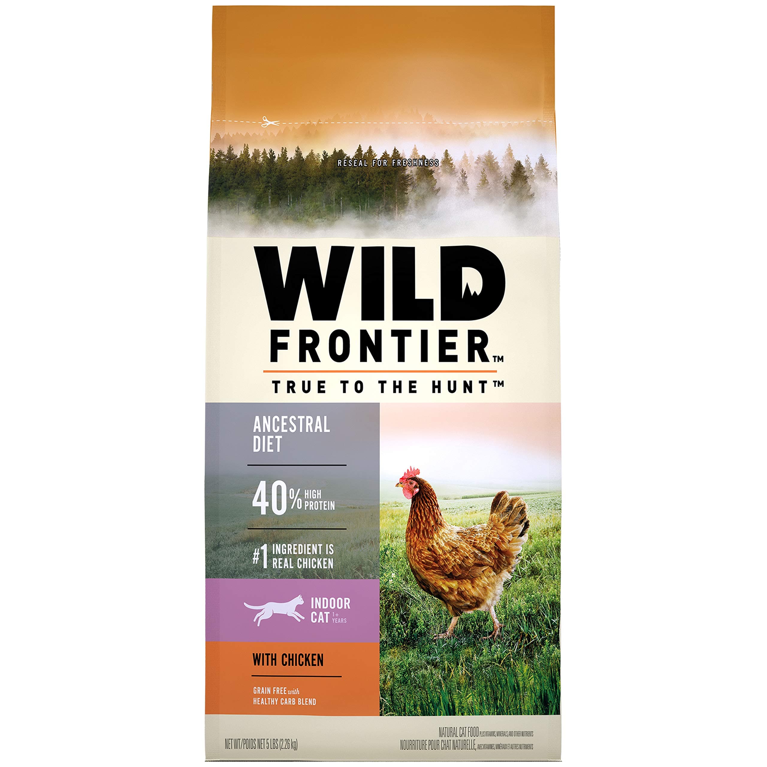 WILD FRONTIER VITAL PREY High Protein, Grain Free Dry Cat Food