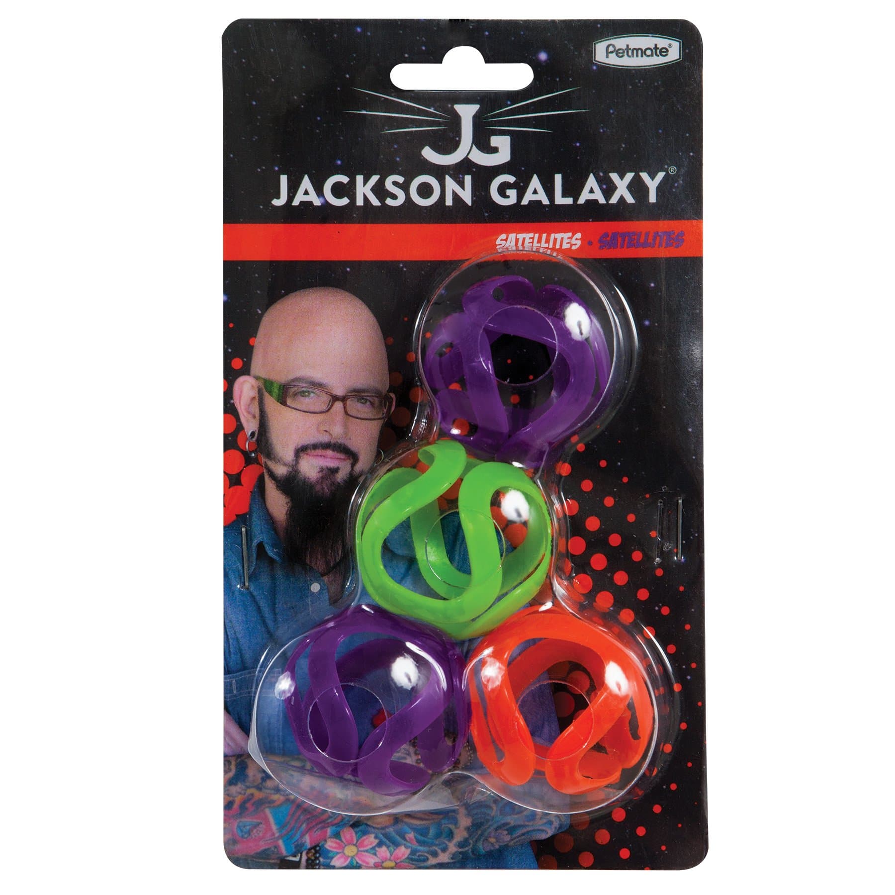Petmate Cider Mills Jackson Galaxy Satellites Cat Toy