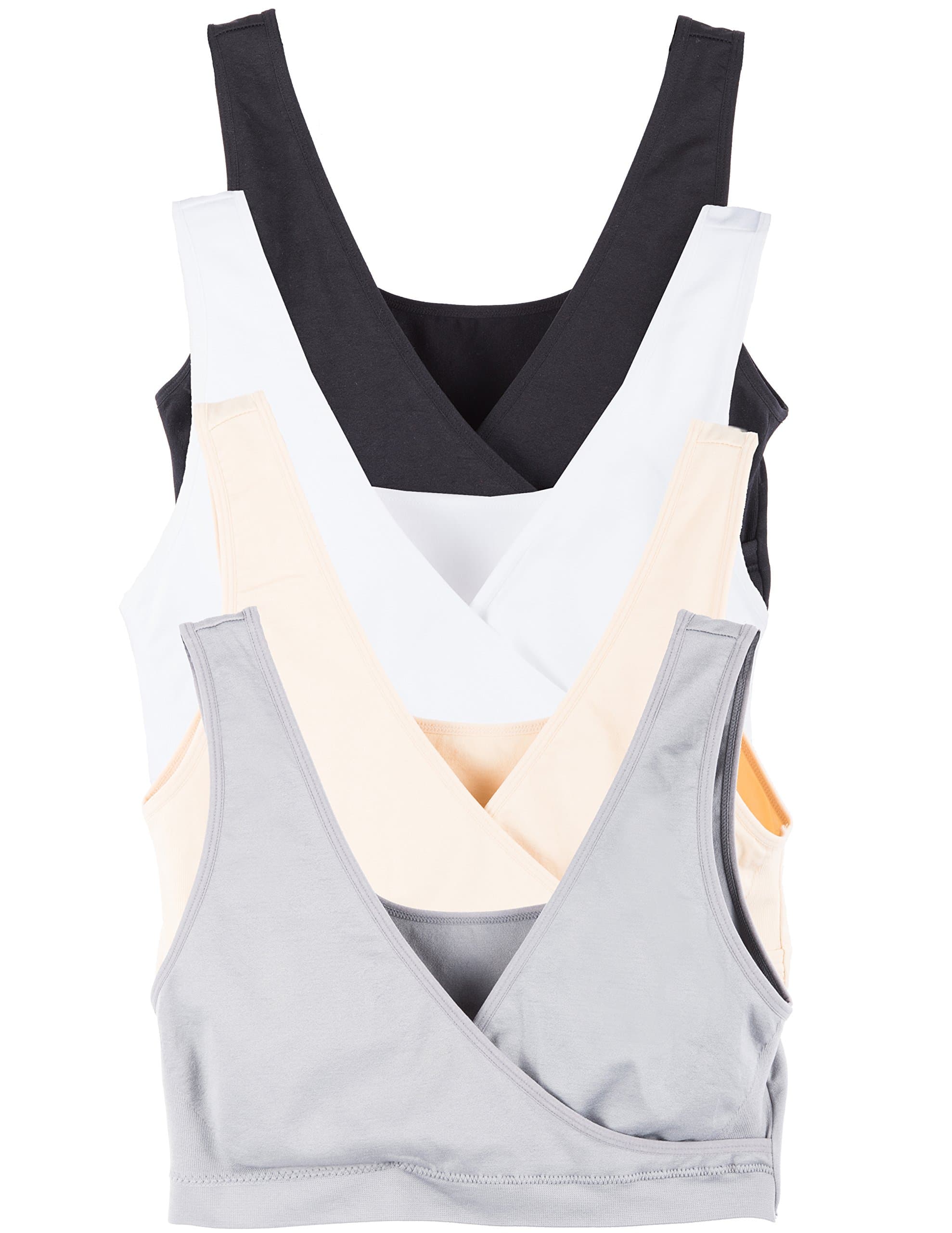 Caramel Cantina 4 Pack Nursing Maternity Sleep Bra