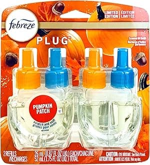 Plug Air Freshener Refills, Limited Edition Fresh-Harvest Pumpkin Scent, (2 Count, 1.75 Oz)