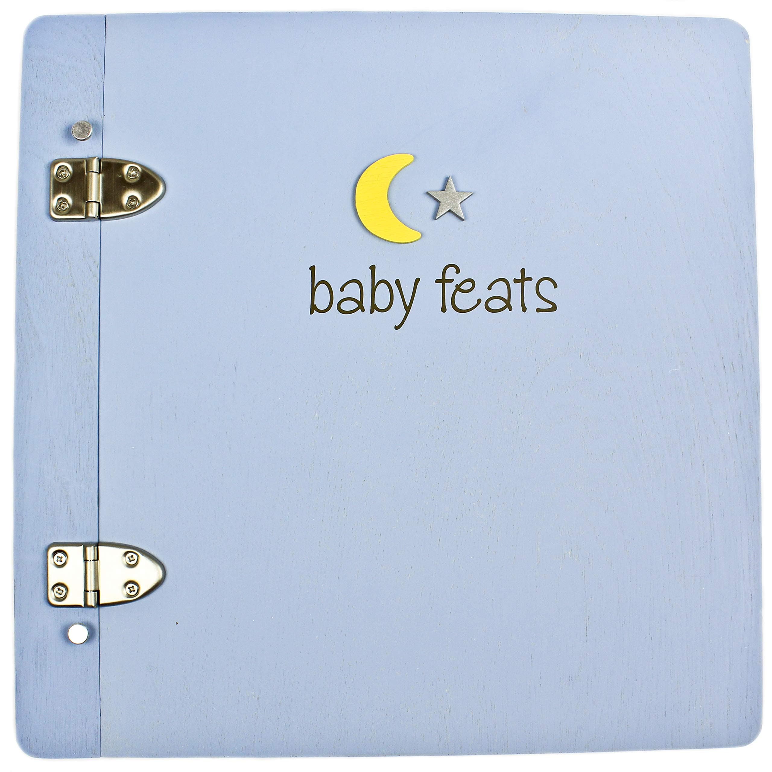 Baby Feats Scrapbook Journal by Jack Scrapbooks - Blue
