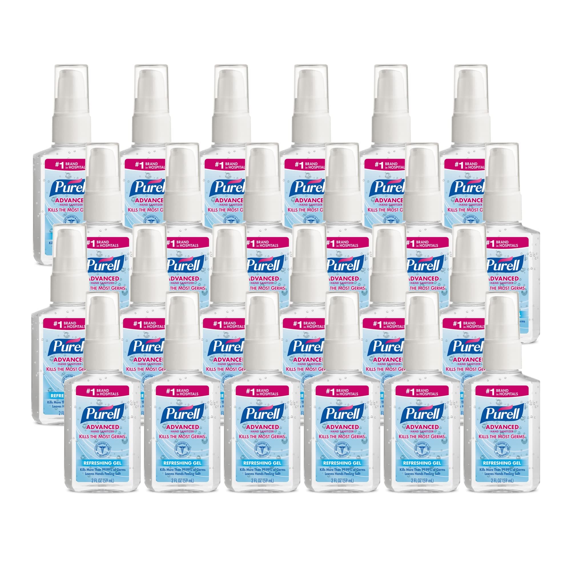 PURELL Advanced Hand Sanitizer Gel Bottle – 2 oz