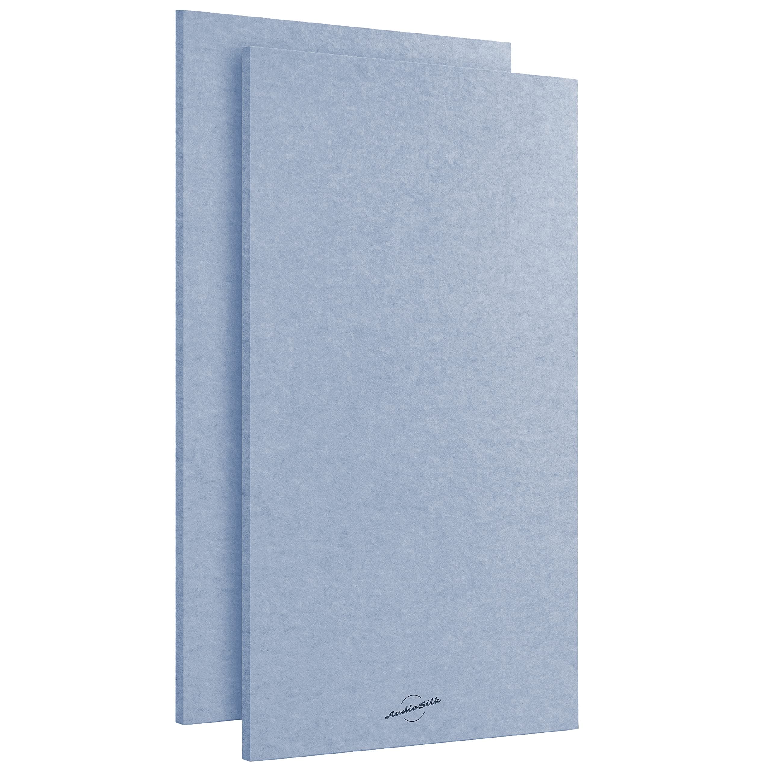 Acoustic Panels, 2 Pack, Large, 46" x 23", Pale Blue