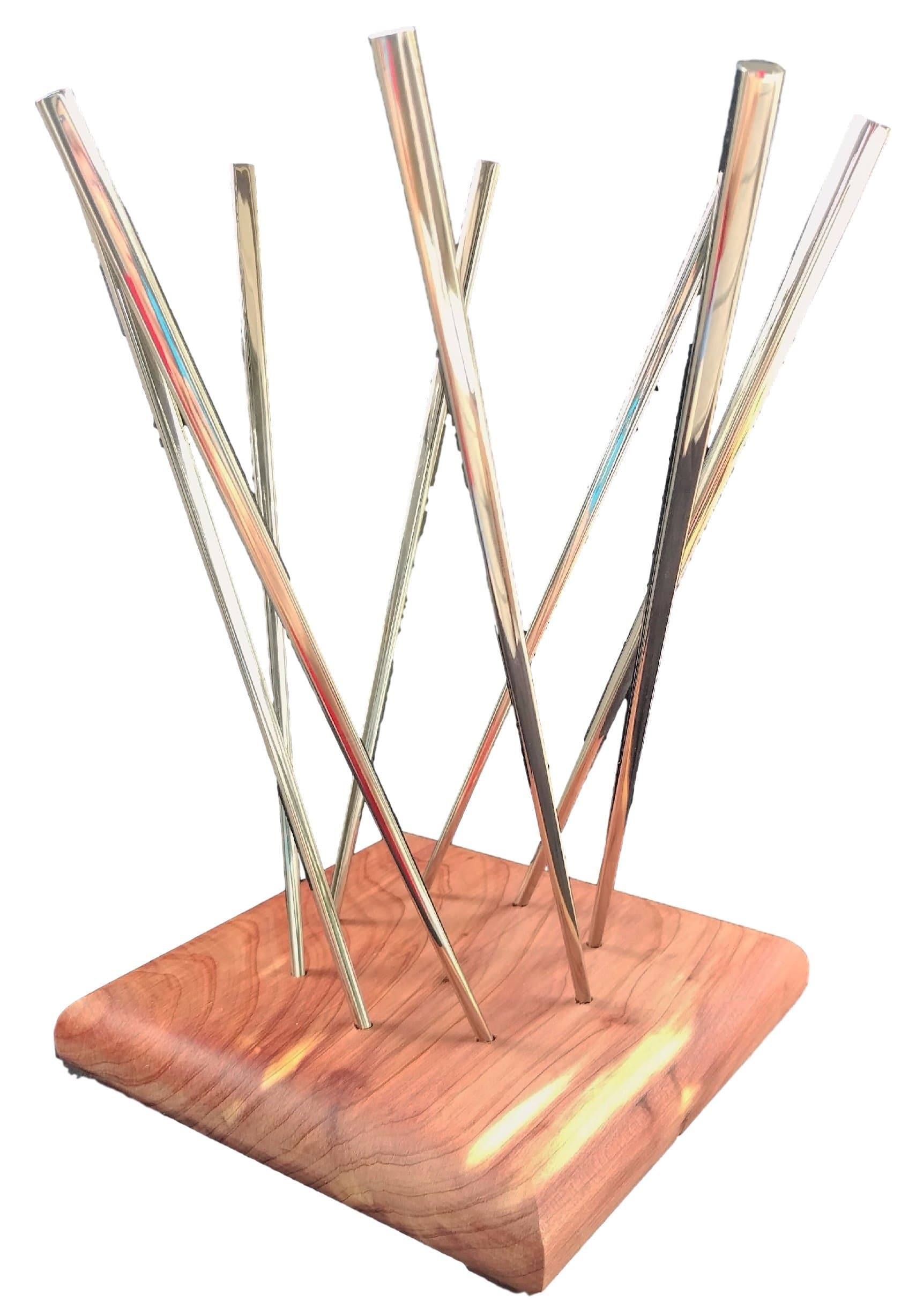 Excalibur EA8SS Bottle & Bag Drying Rack with Stainless Steel Spindles