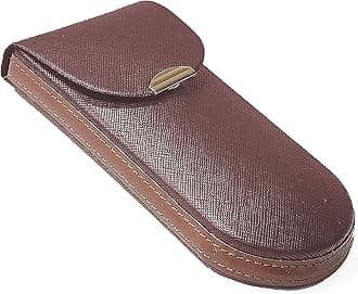 [Amazon.co.jp Limited] Glasses Case, Semi-Hard, Vertical, Compact, Thin, Monocoque, Slim, Portable, Convenient