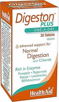 HealthAid DigestonPlus Vegan Tablets, Pack of 30 Tablets