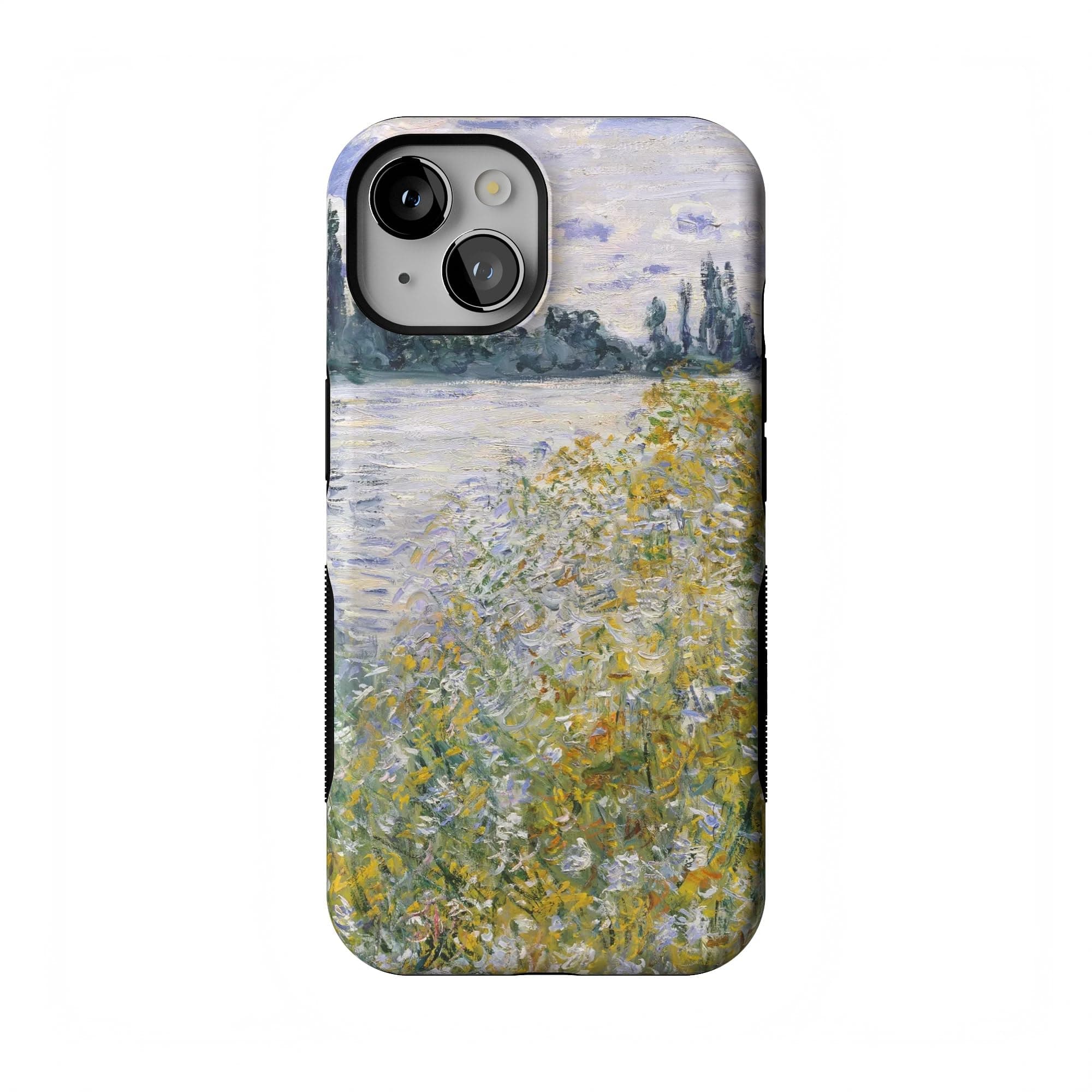 Casely iPhone 14 Case | Monets Summer Landscape | The Met Series | Compatible with MagSafe | Bold Protective Design