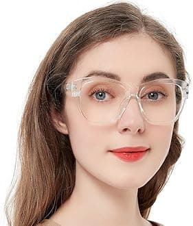 OCCI CHIARI Reading Glasses For Women Wide Square Reader 1.0 1.5 2.0 2.5 3.0 3.5 4.0 5.0 6.0 1.25 1.75 2.25 2.75