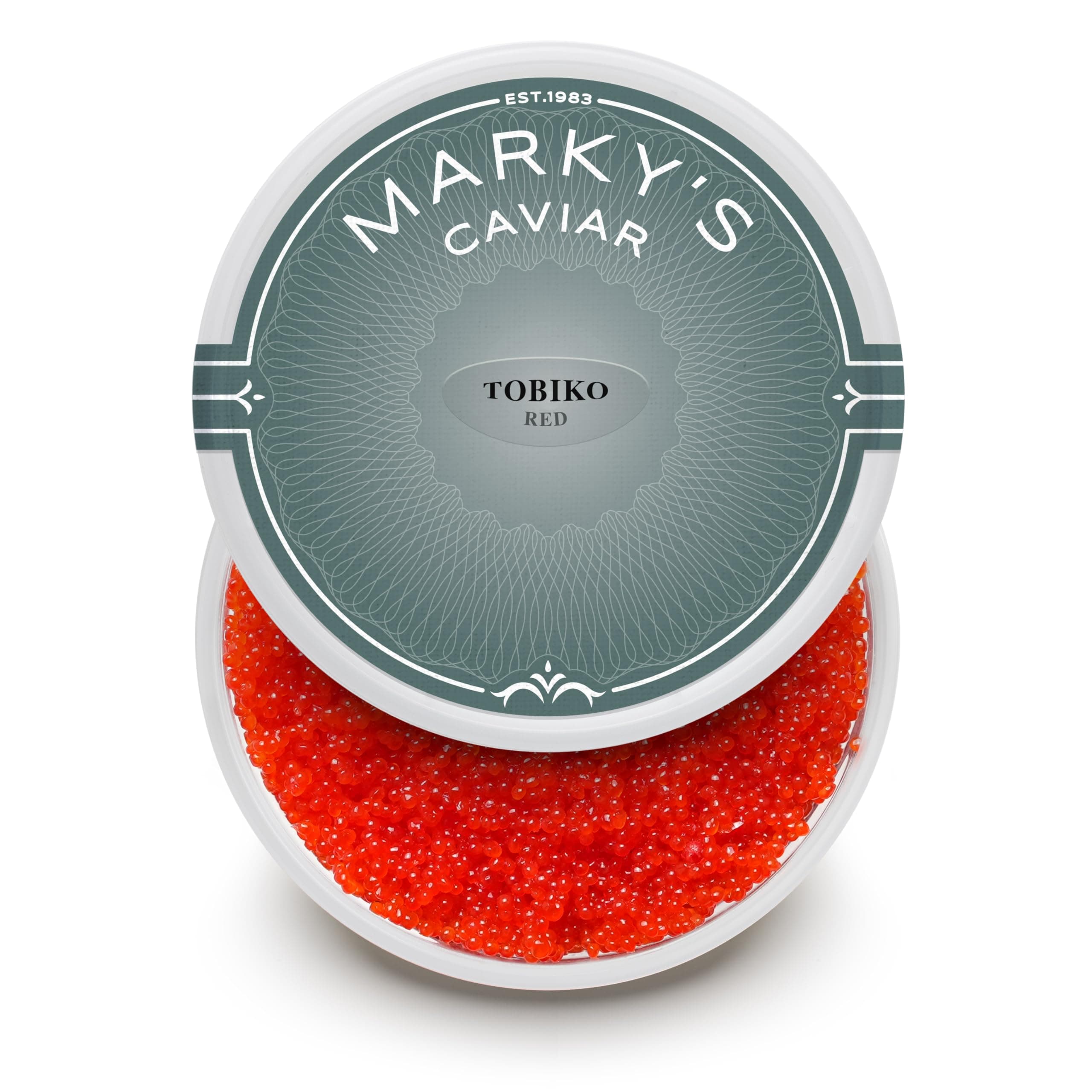 MARKY'S Red Tobiko Flying Fish Roe - 17.5 oz / 500 g - Sushi Grade Caviar