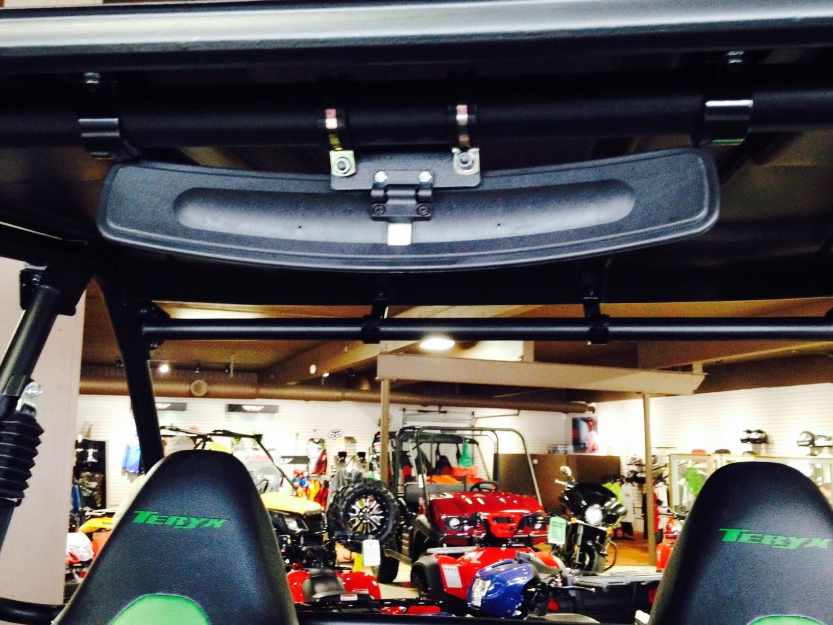 16.5" Extra Wide Panoramic Rear View Mirror Fits Kawasaki Teryx UTV