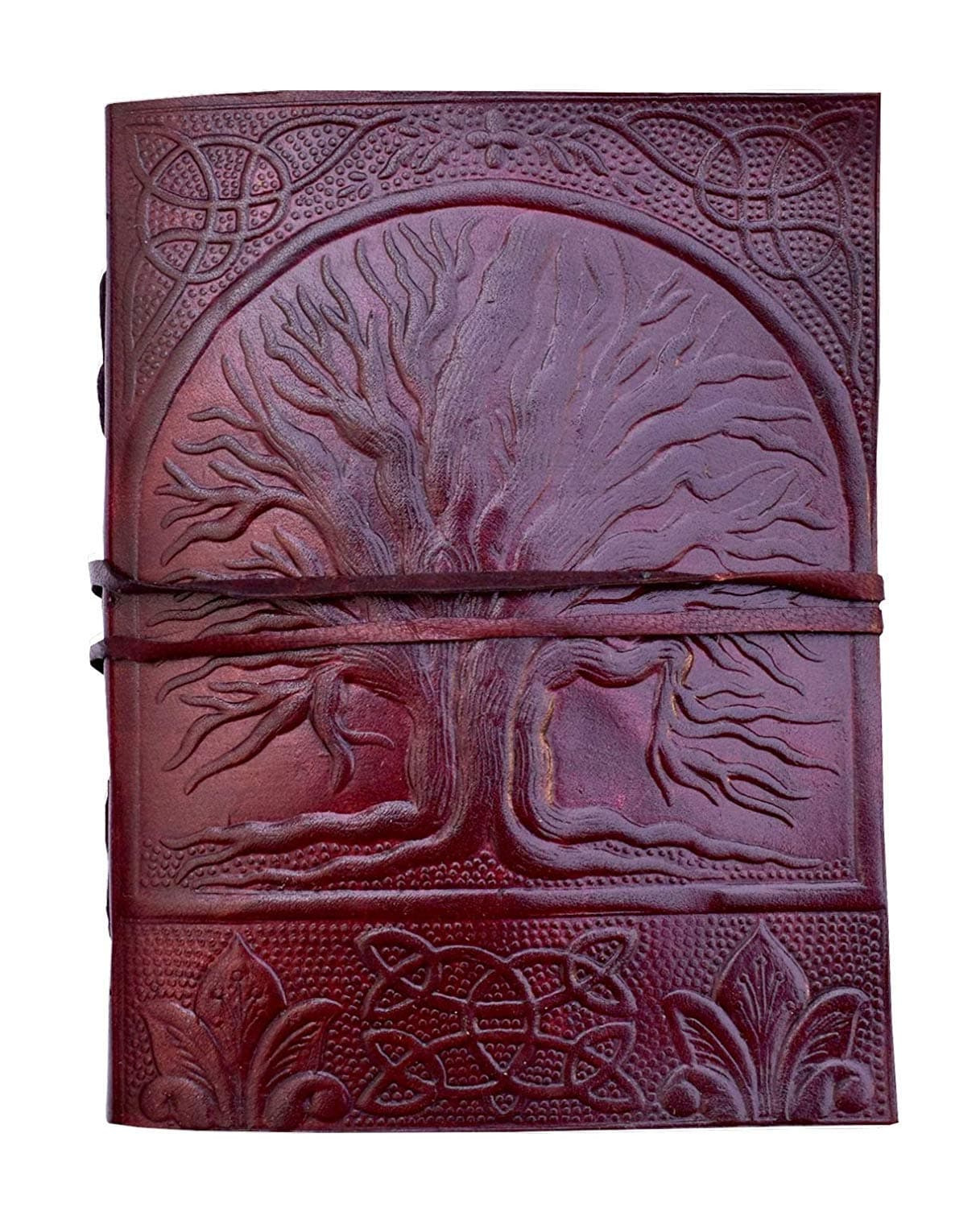 Tree of Life Handmade Leather Journal Notebook Refillable Diary for Men Women or for Office Use Life of Tree