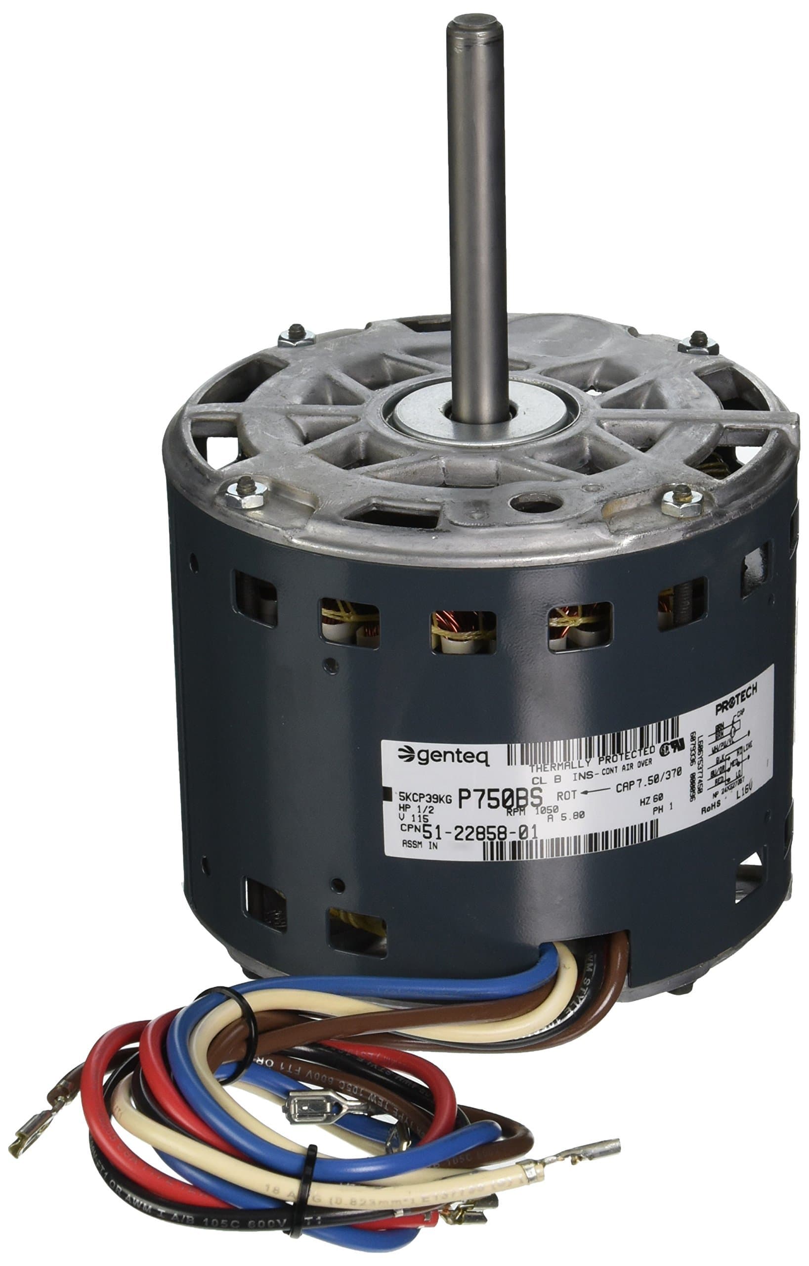 Protech 51-22858-01 1/2 hp 120/1/60 Blower Motor